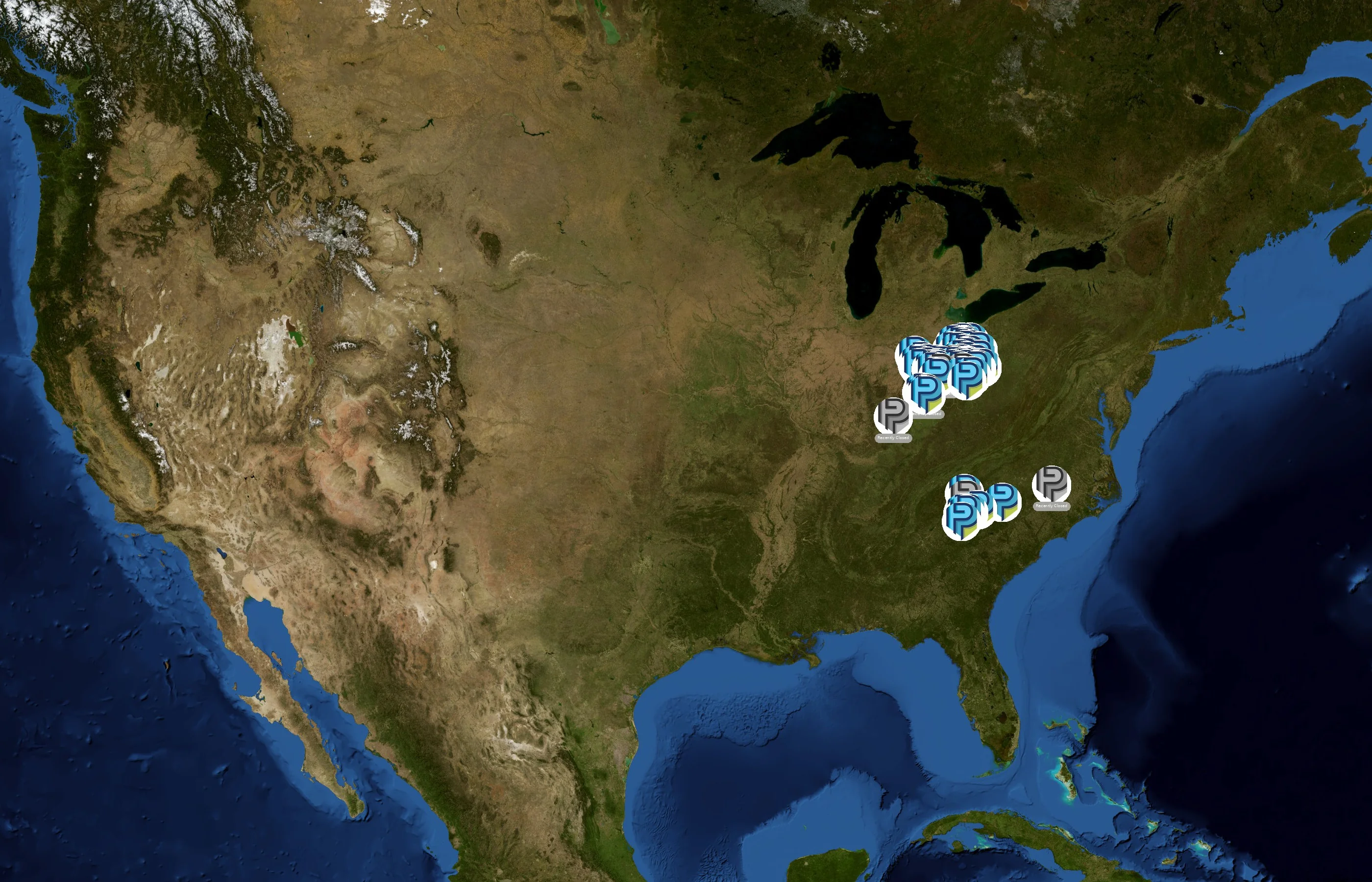 Park National Bank state distribution