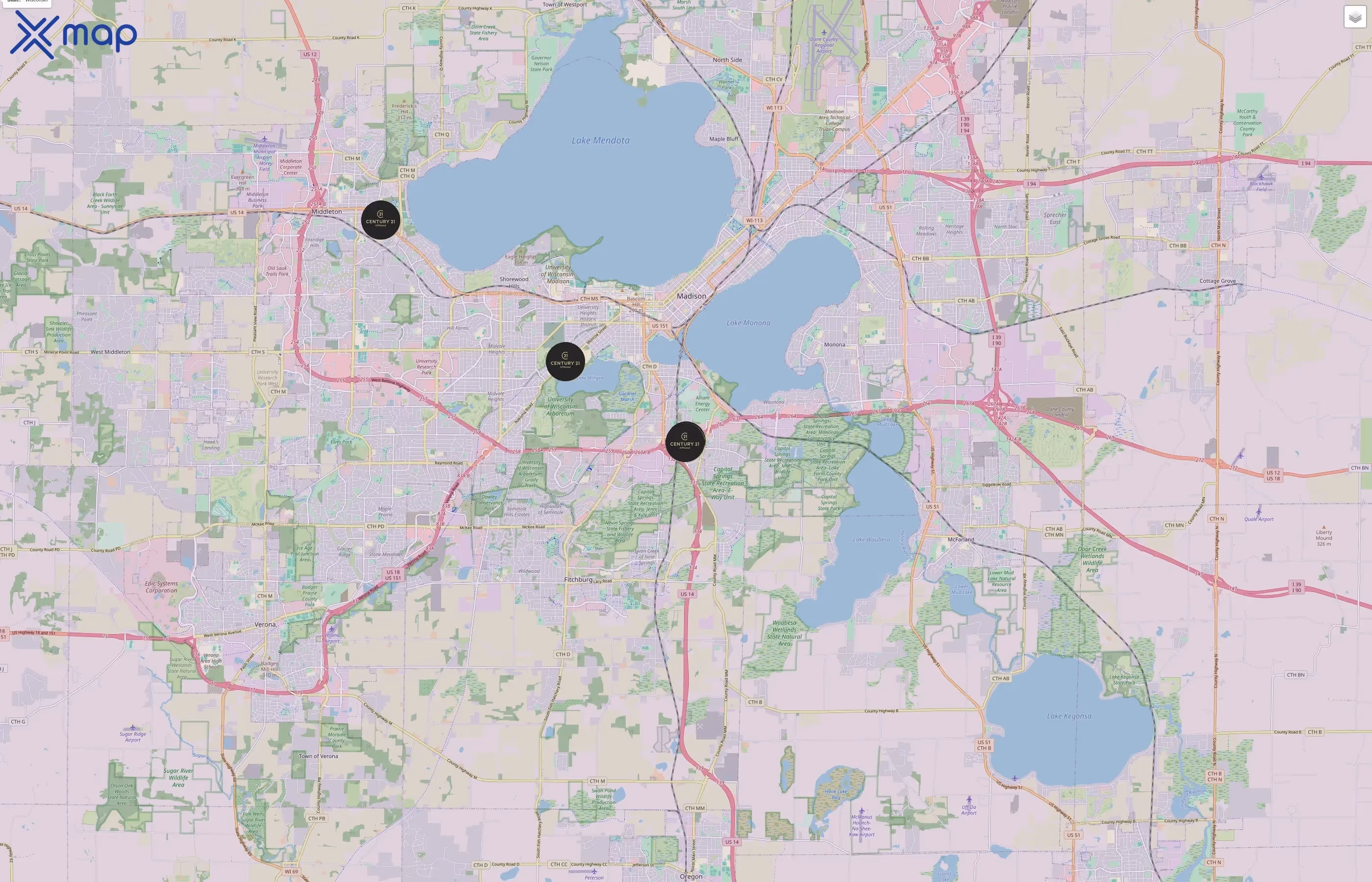 CENTURY 21 Affiliated traffic data