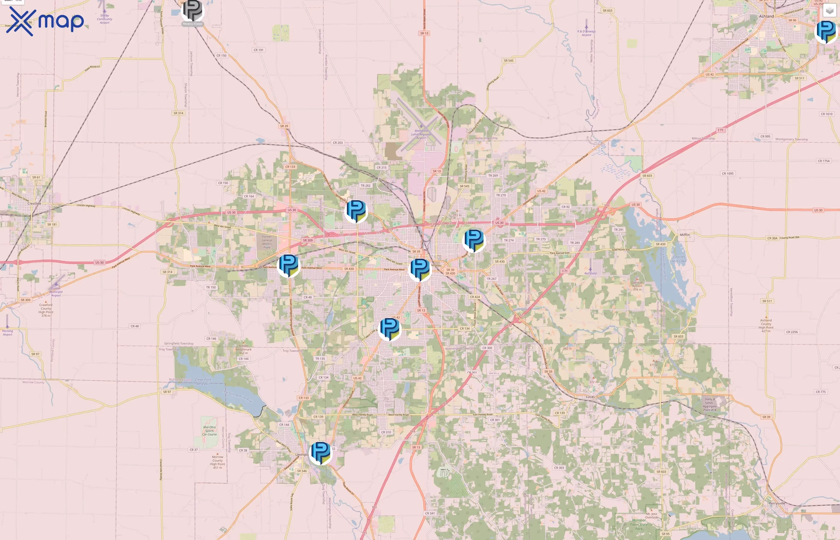 Park National Bank traffic data