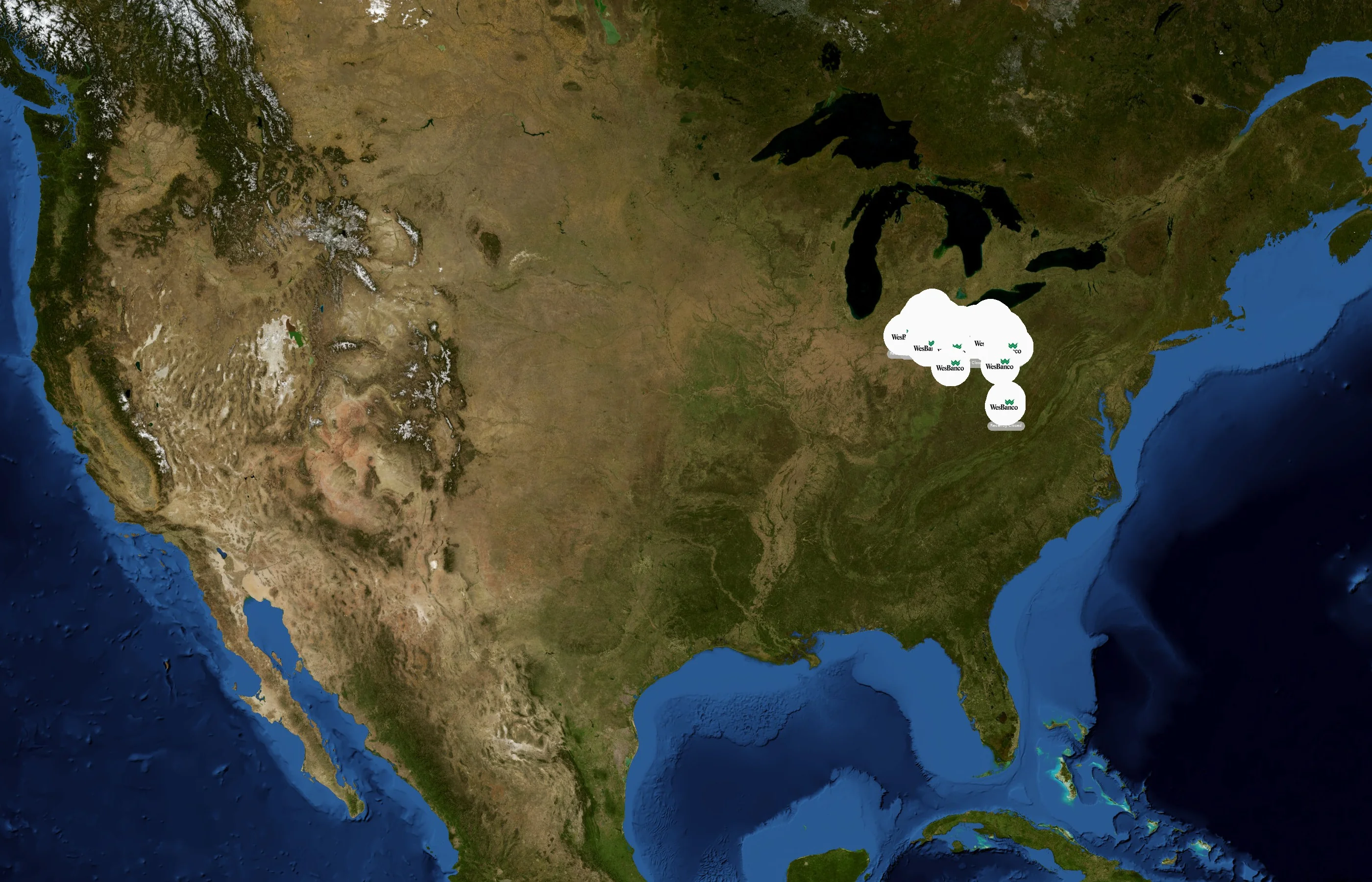 Premier Bank state distribution