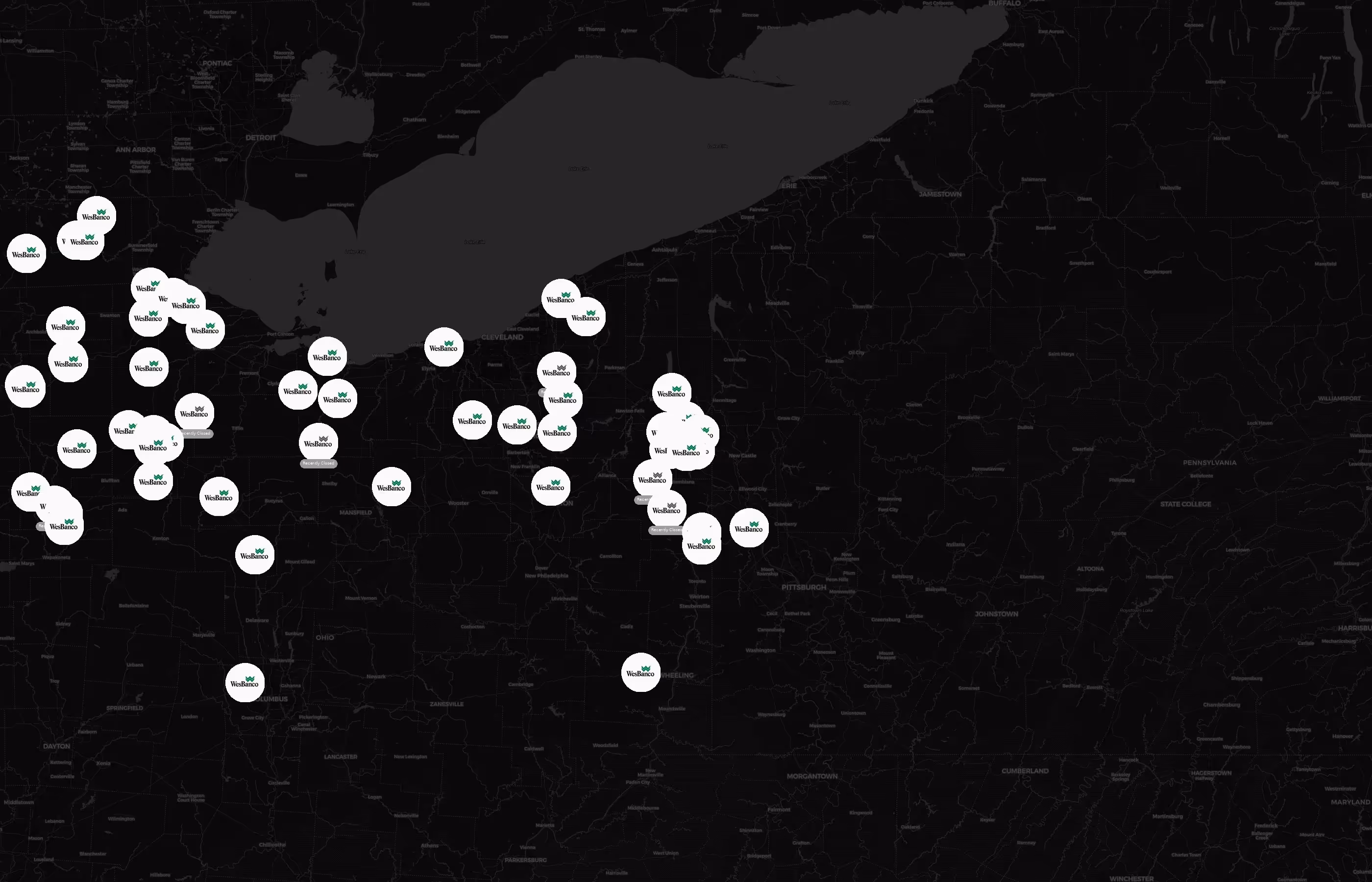 Premier Bank city distribution