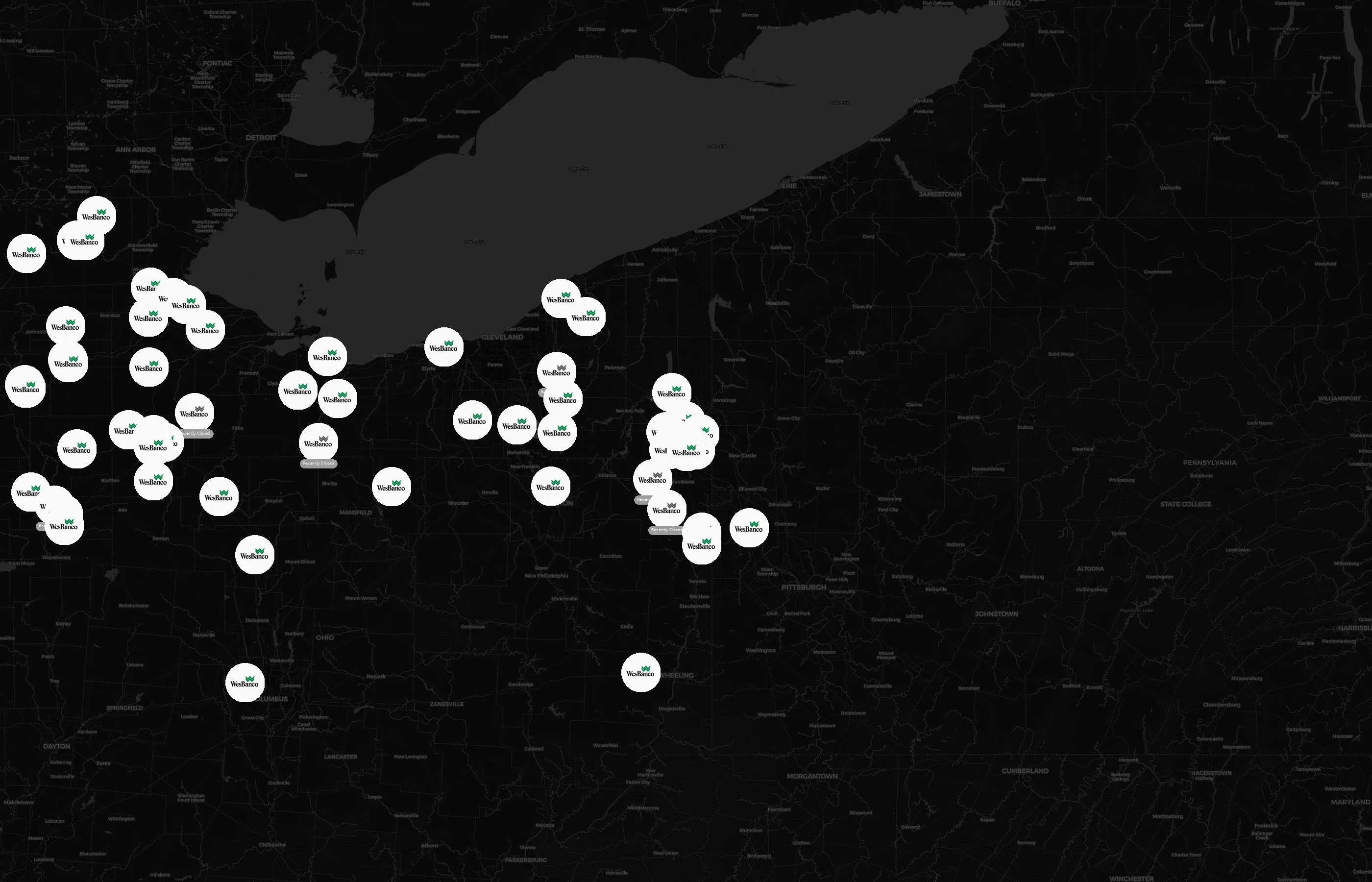 Premier Bank city distribution