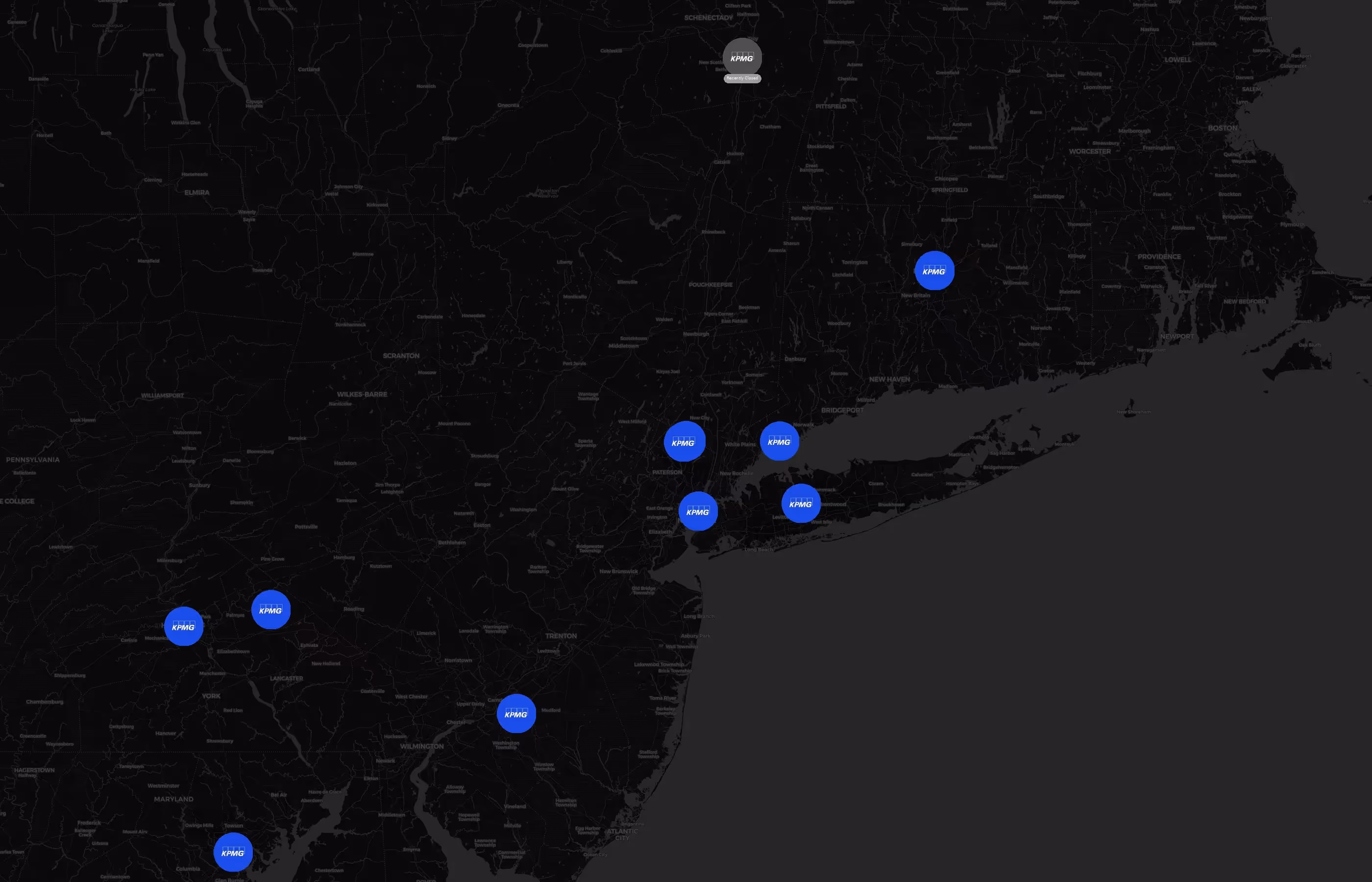KPMG city distribution