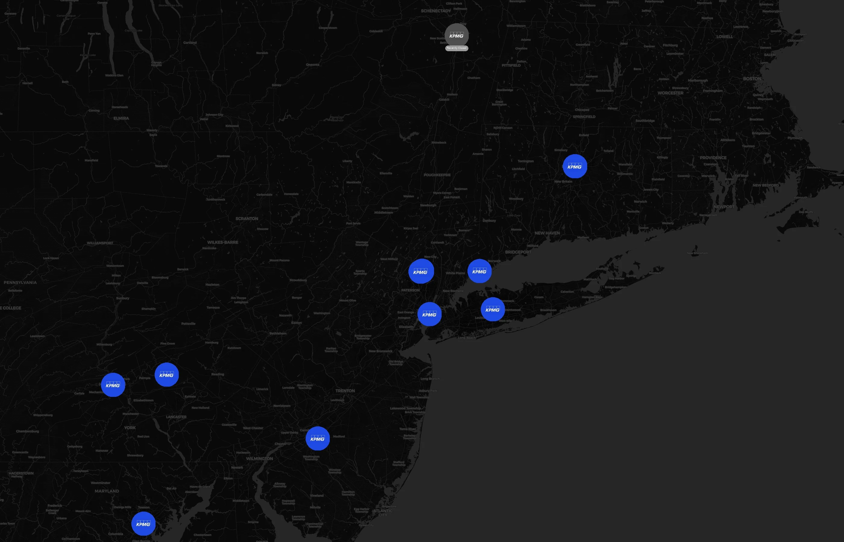 KPMG city distribution