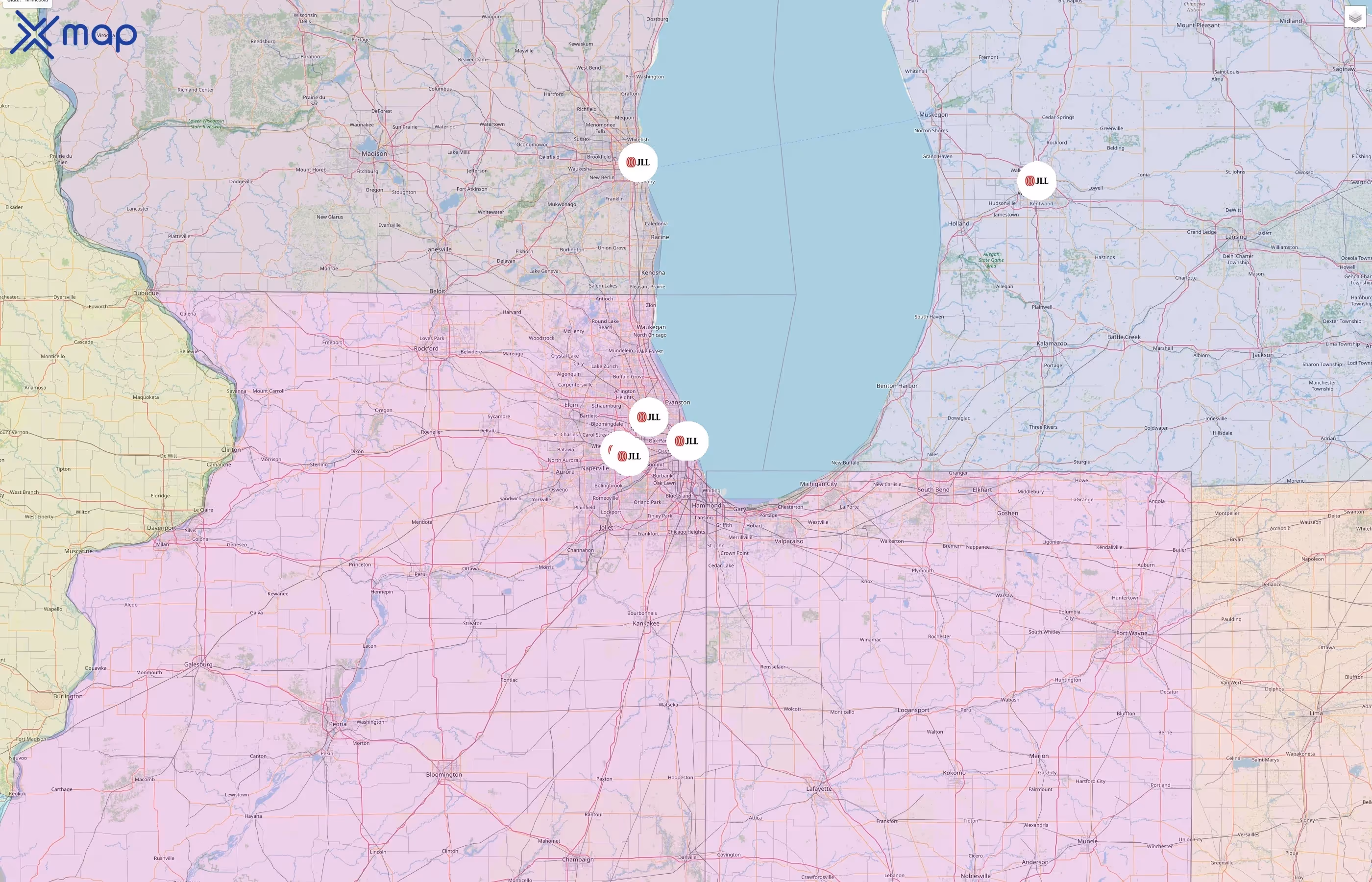 JLL street hotspots