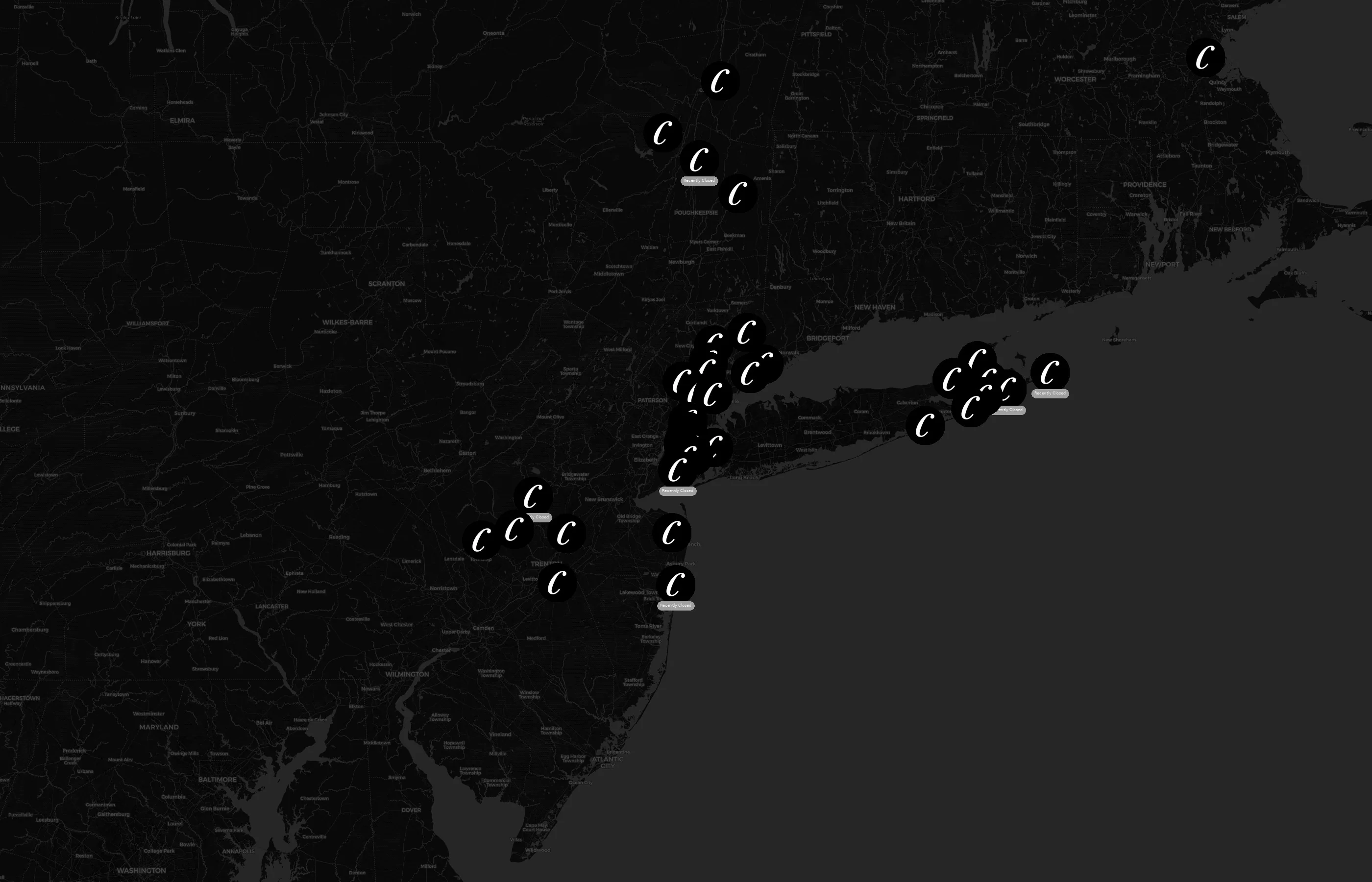 The Corcoran Group city distribution