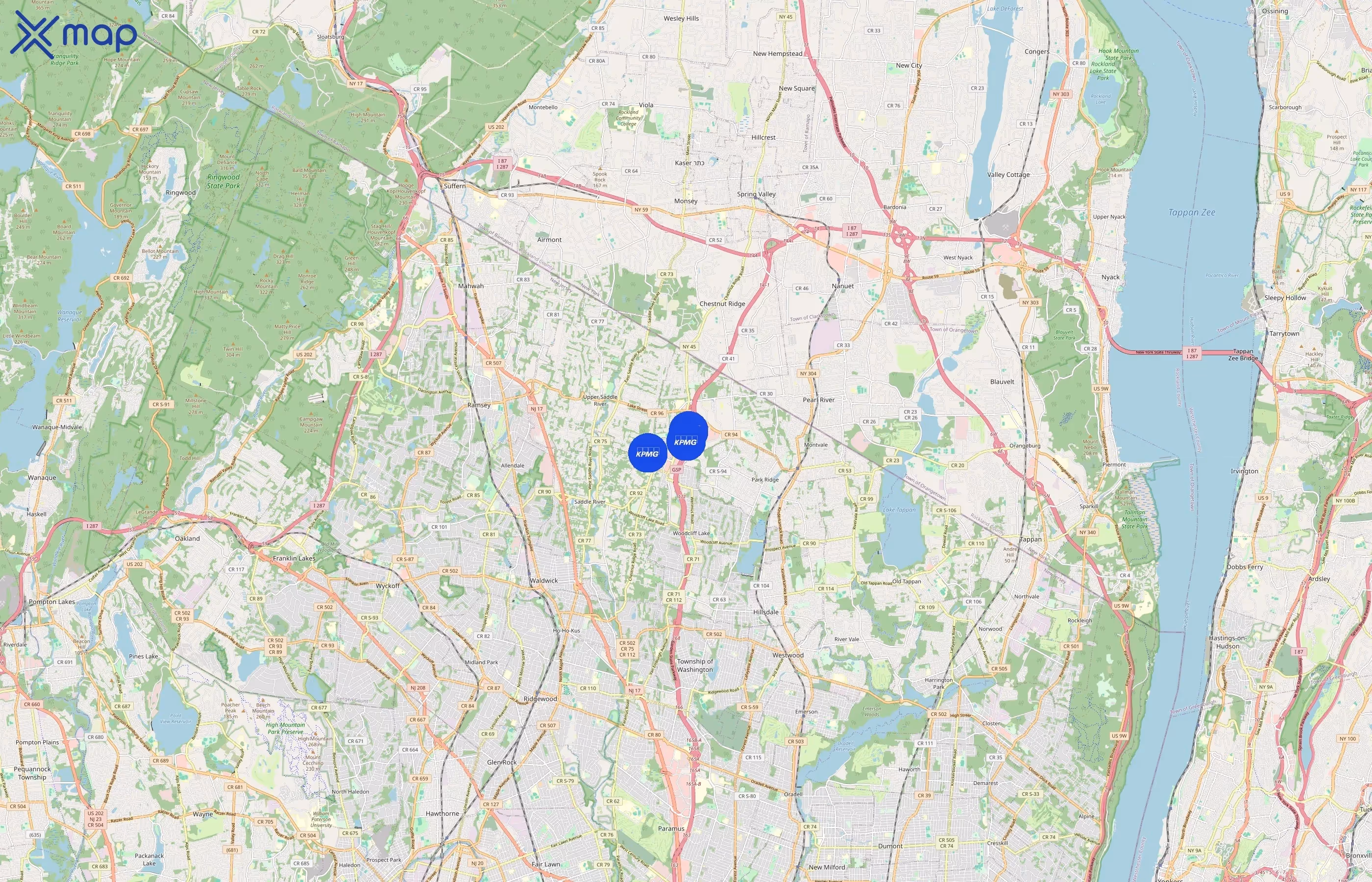 KPMG area coverage