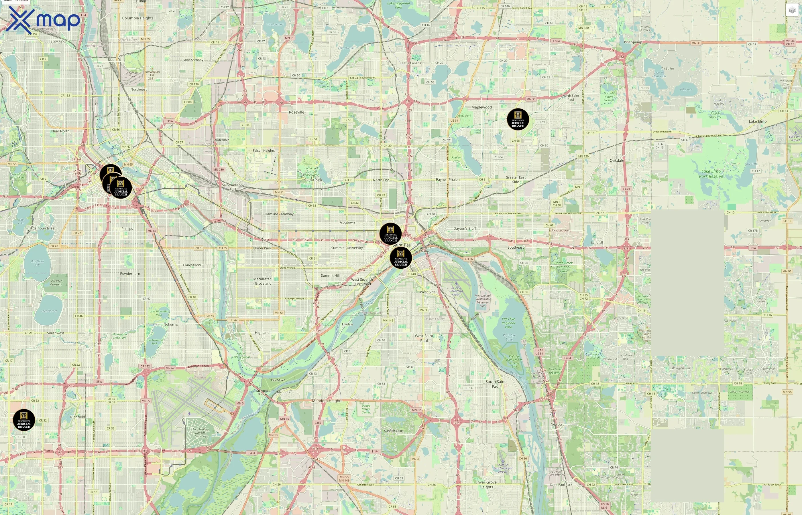 Minnesota Judicial Branch traffic data