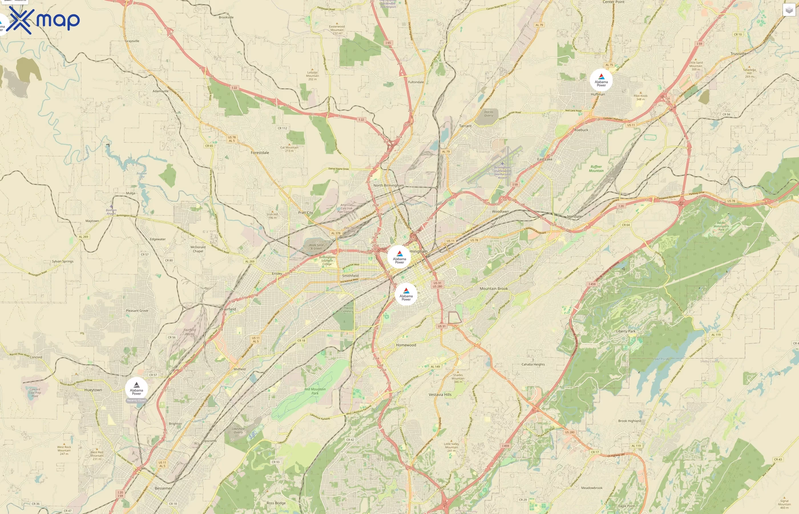Alabama Power traffic data