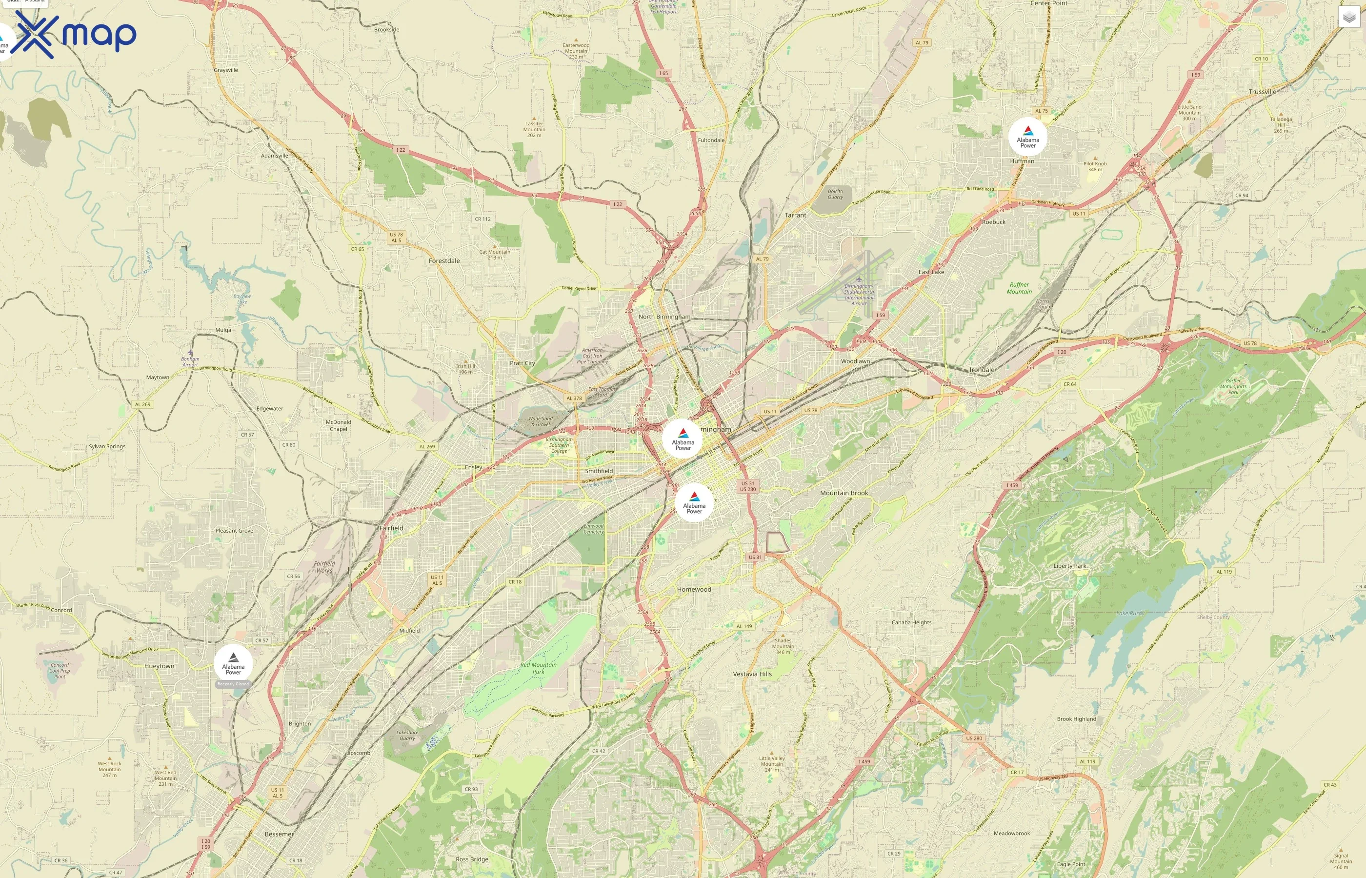 Alabama Power traffic data