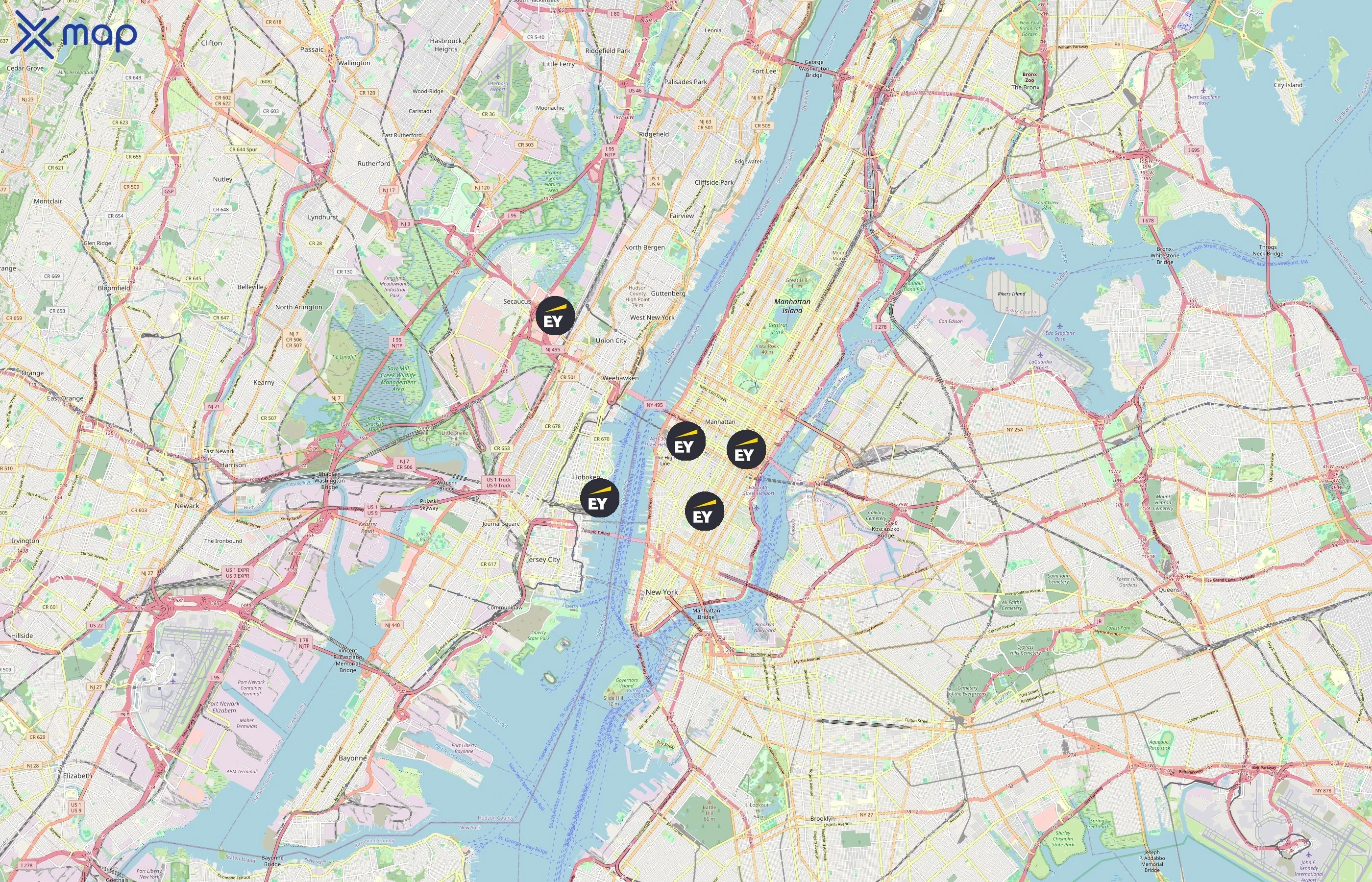 Ernst & Young area coverage