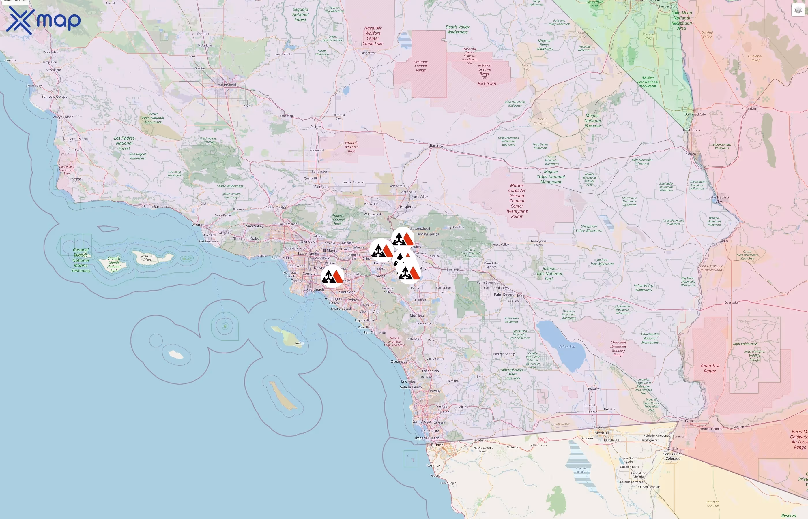 McLane Company, Inc. street hotspots