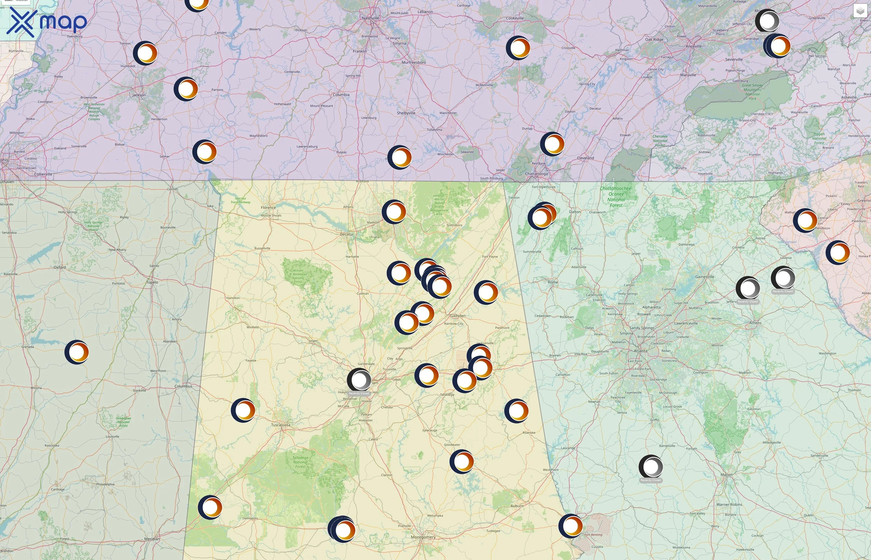 Olympia Management street hotspots