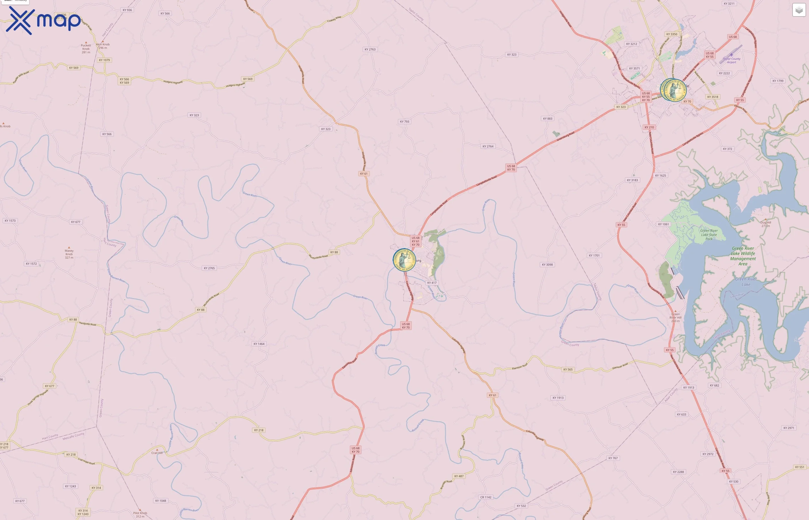 Kentucky Court System traffic data