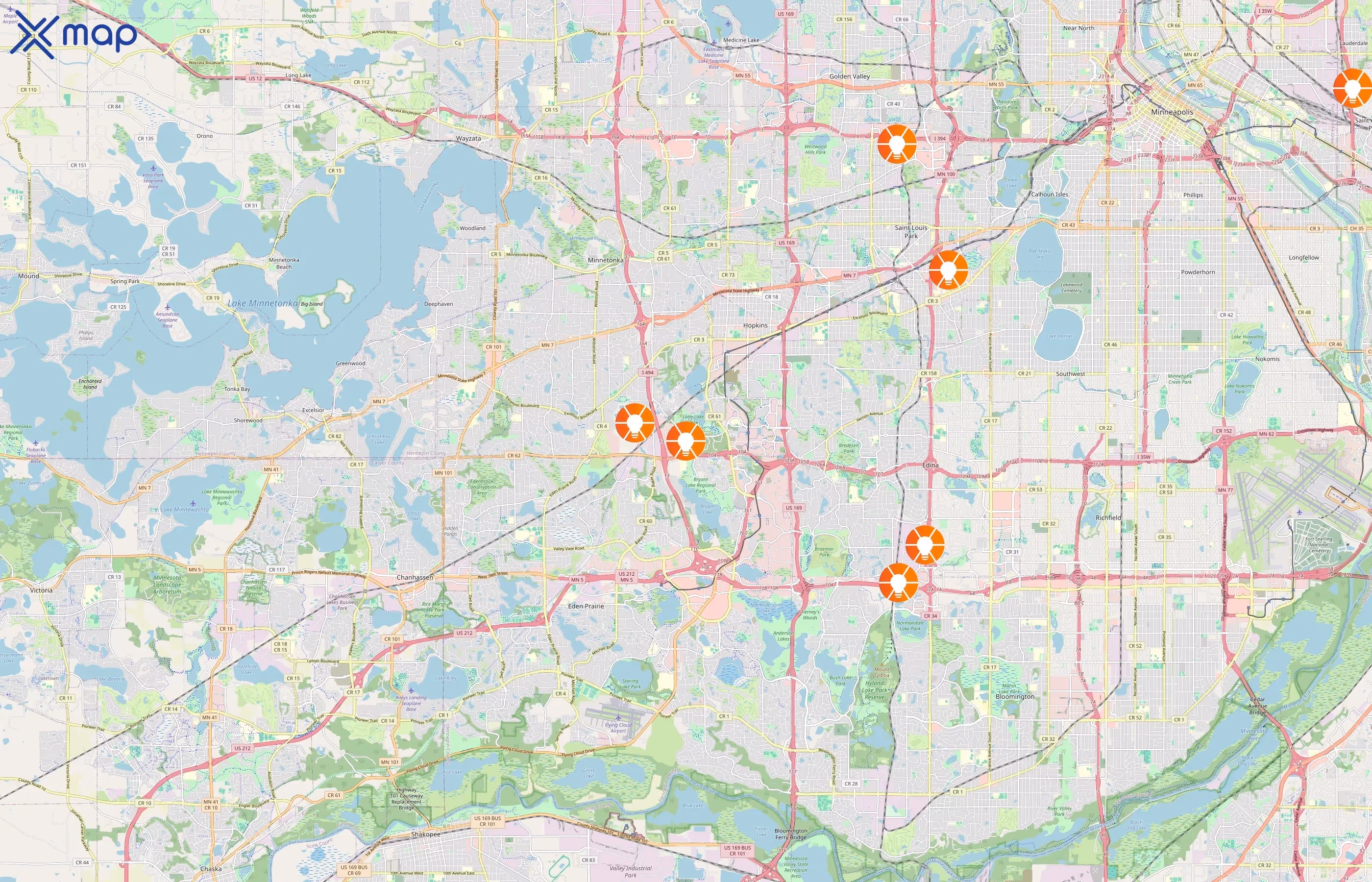 EOS Worldwide area coverage