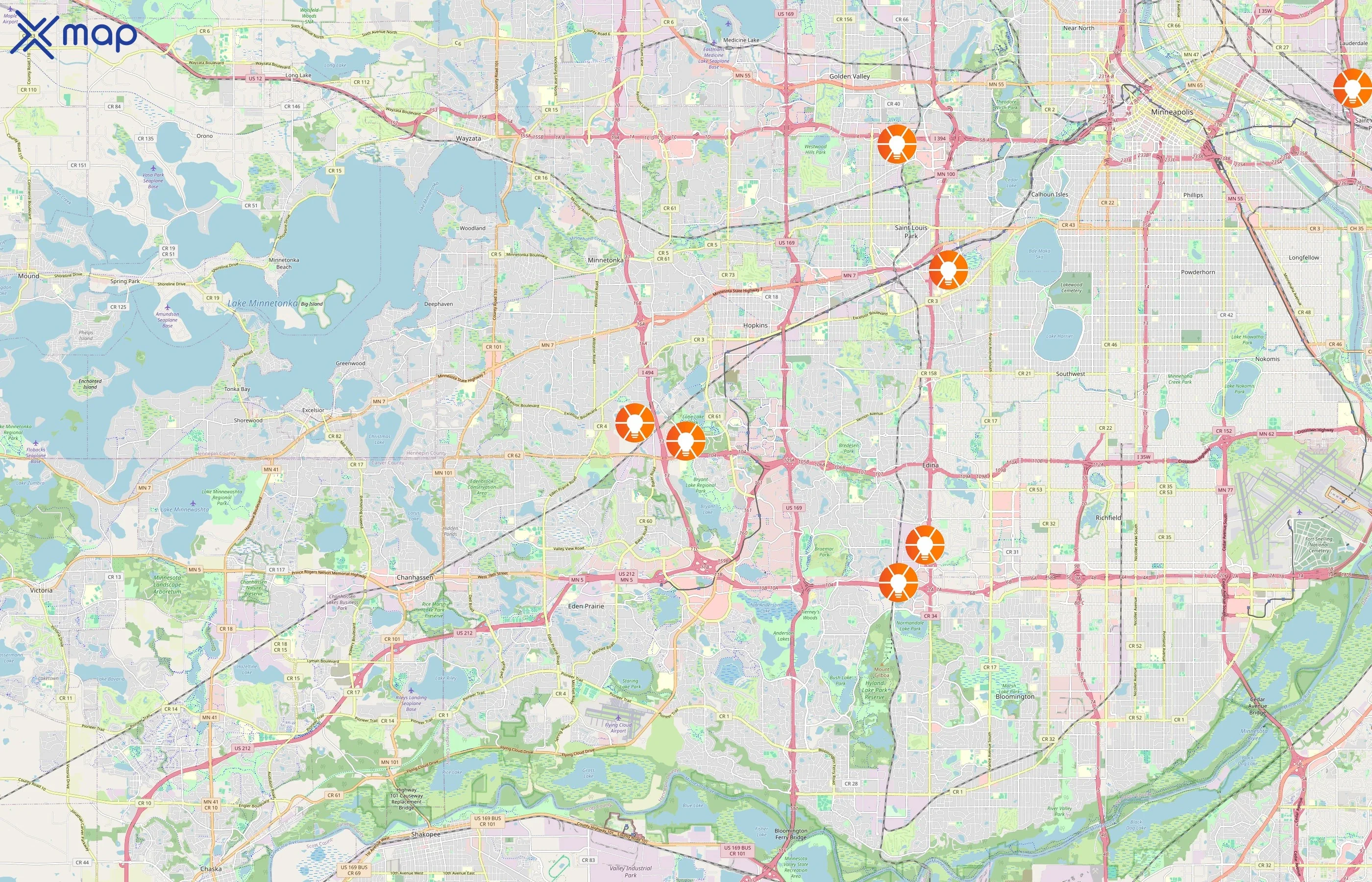 EOS Worldwide area coverage