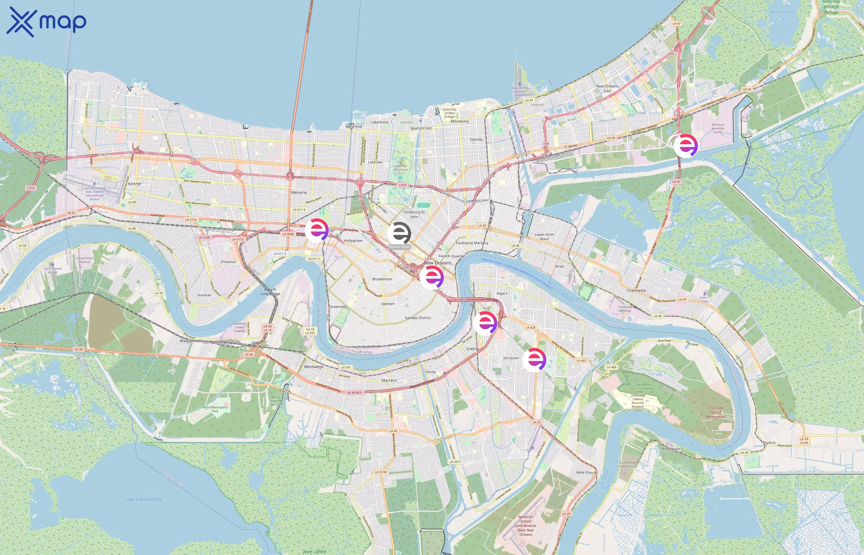 Entergy area coverage