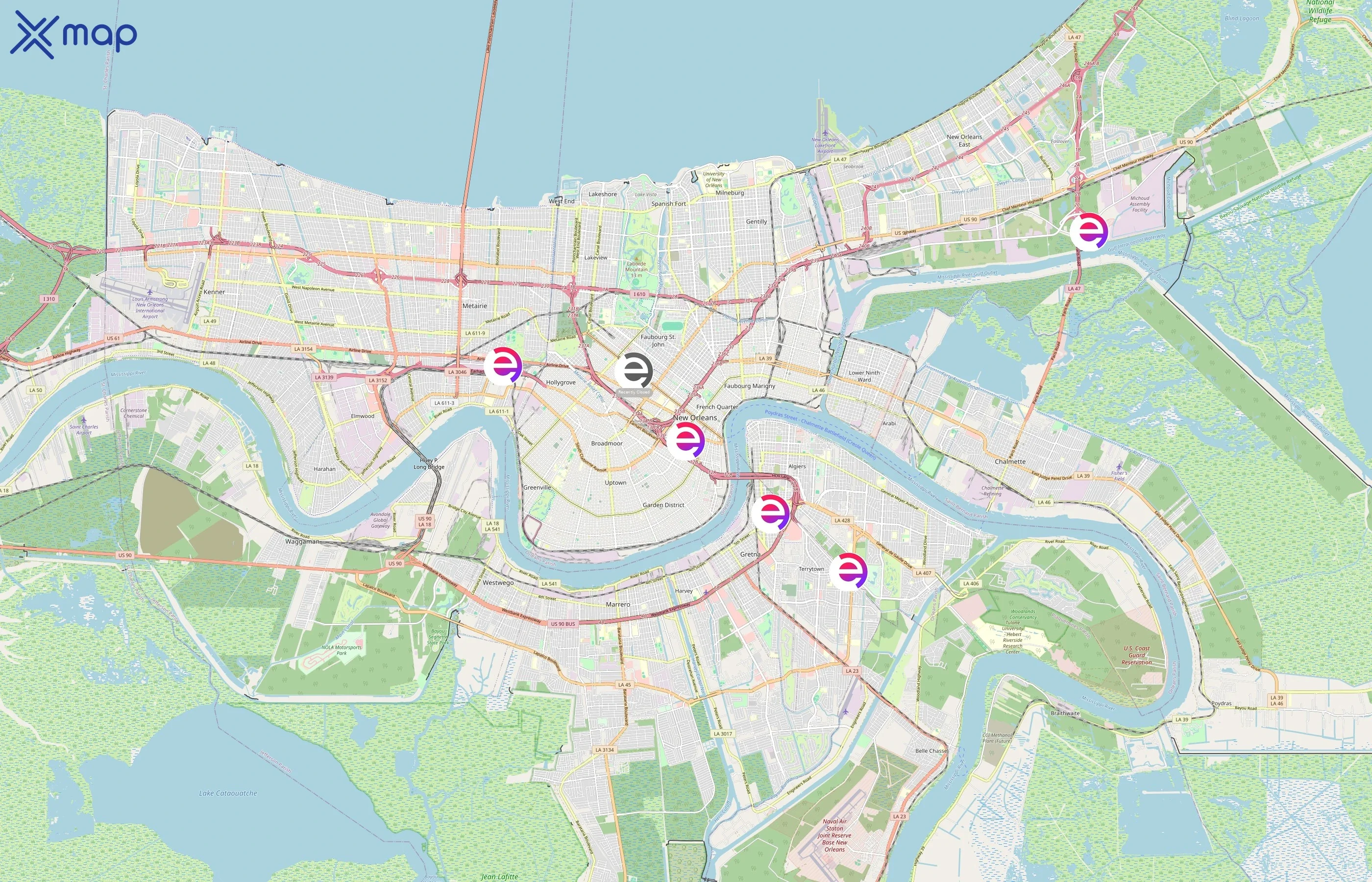 Entergy area coverage