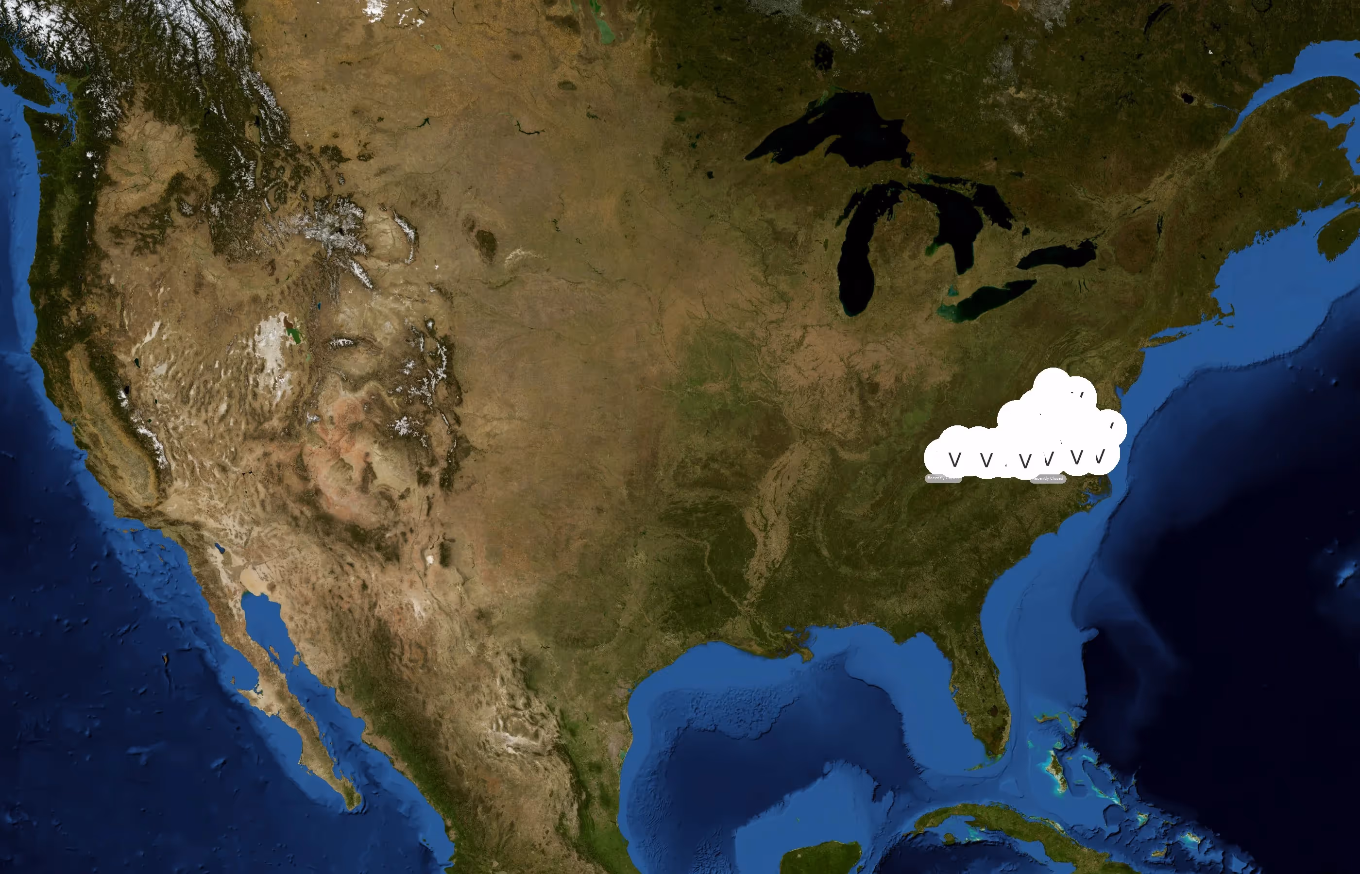 Virginia Courts state distribution