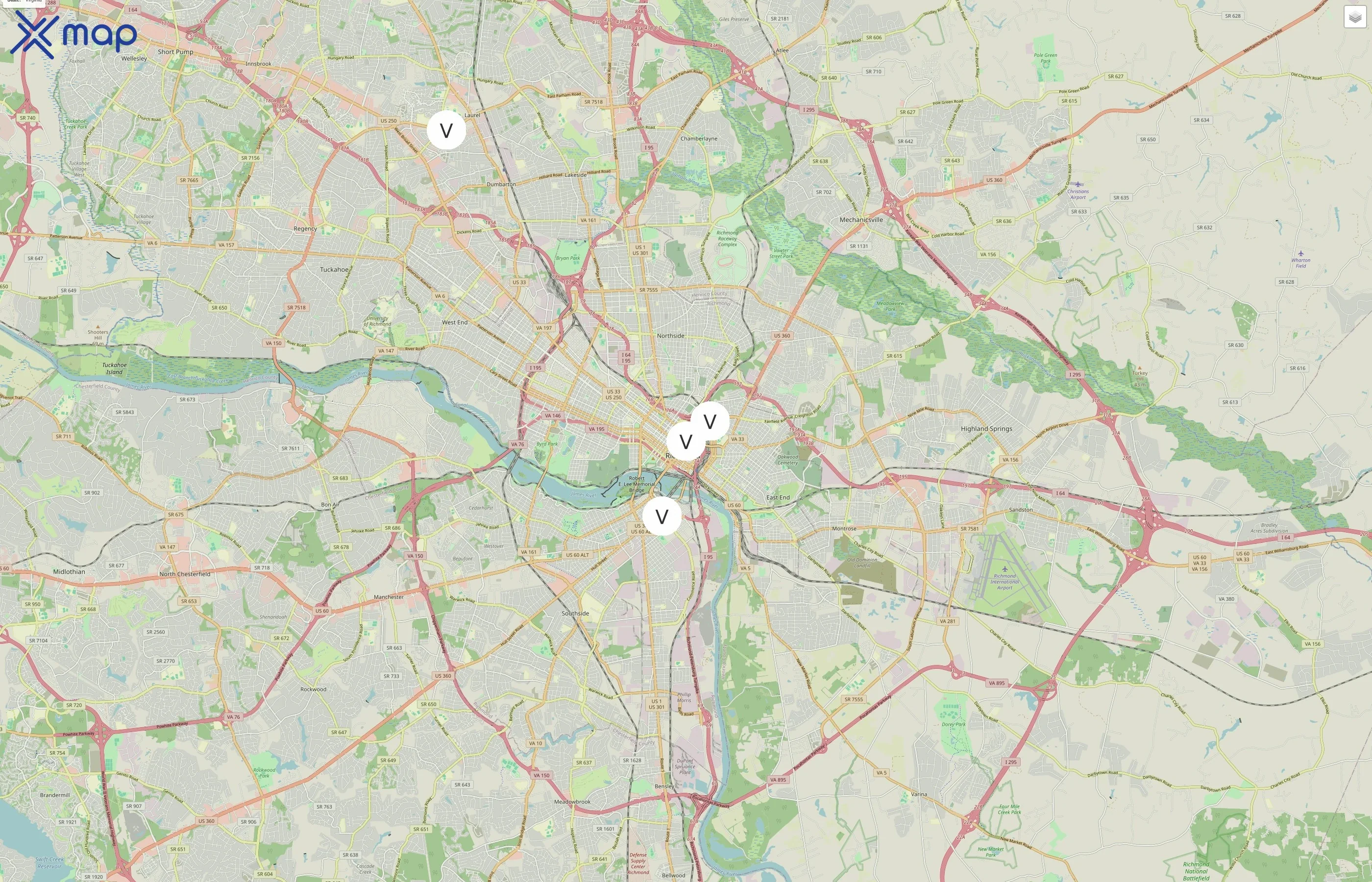 Virginia Courts traffic data