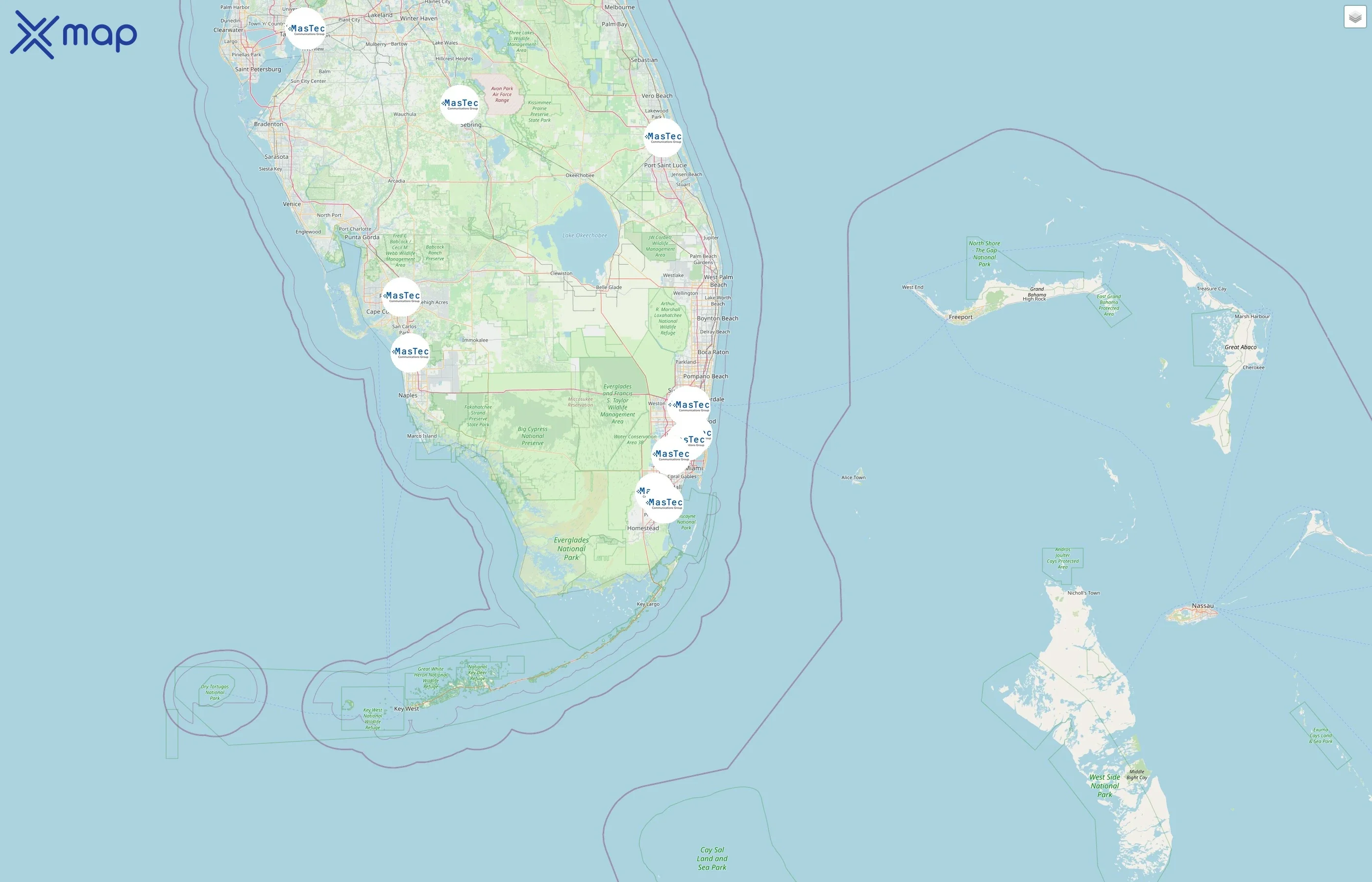 MasTec street hotspots