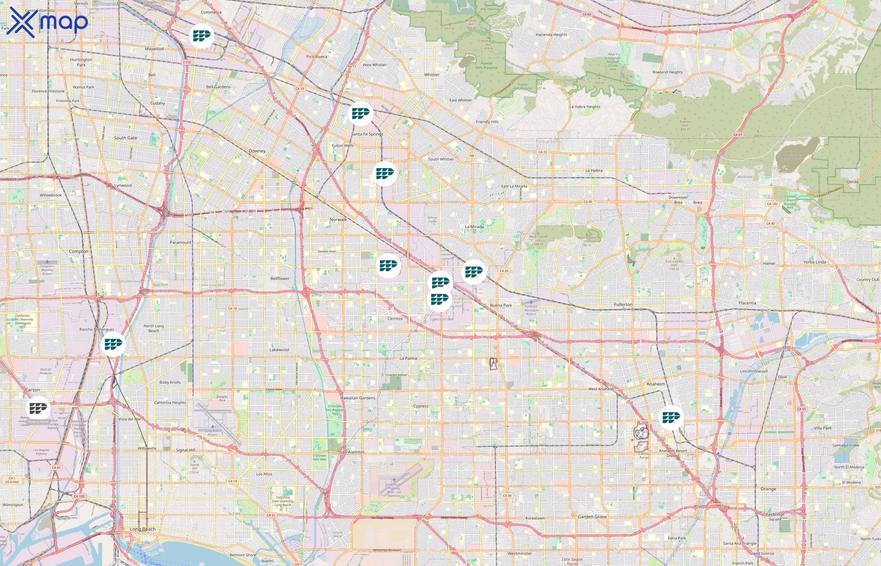 International Paper area coverage