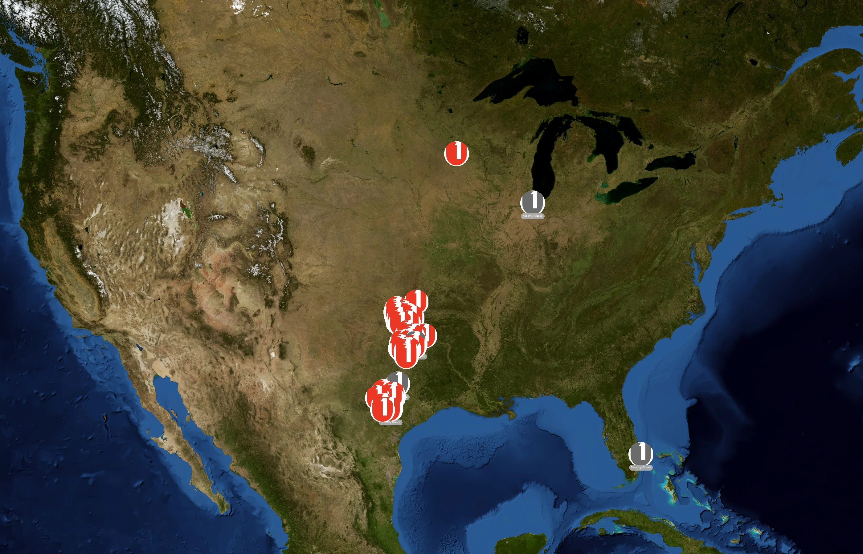 First United Bank state distribution