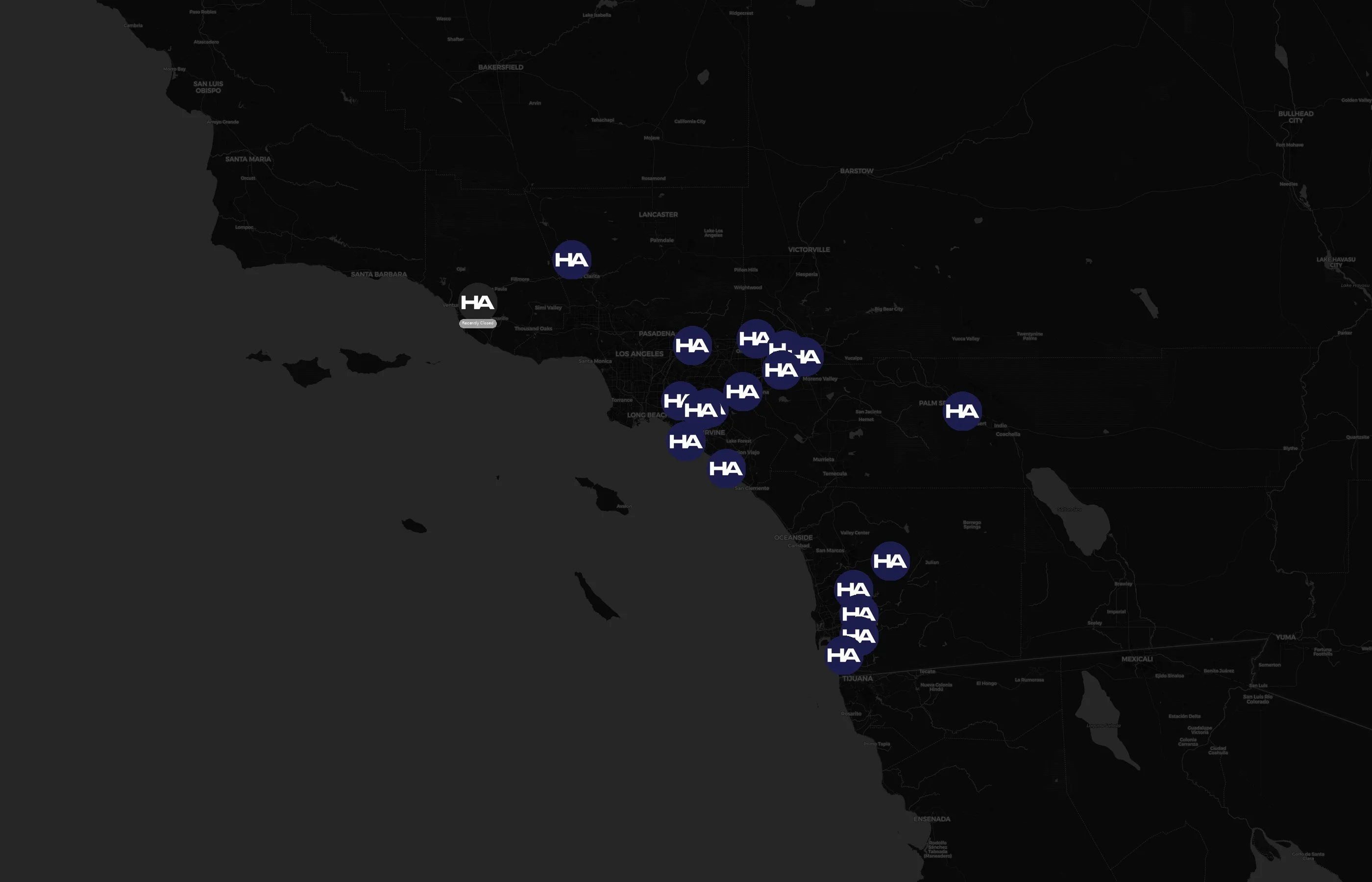Hometown America city distribution
