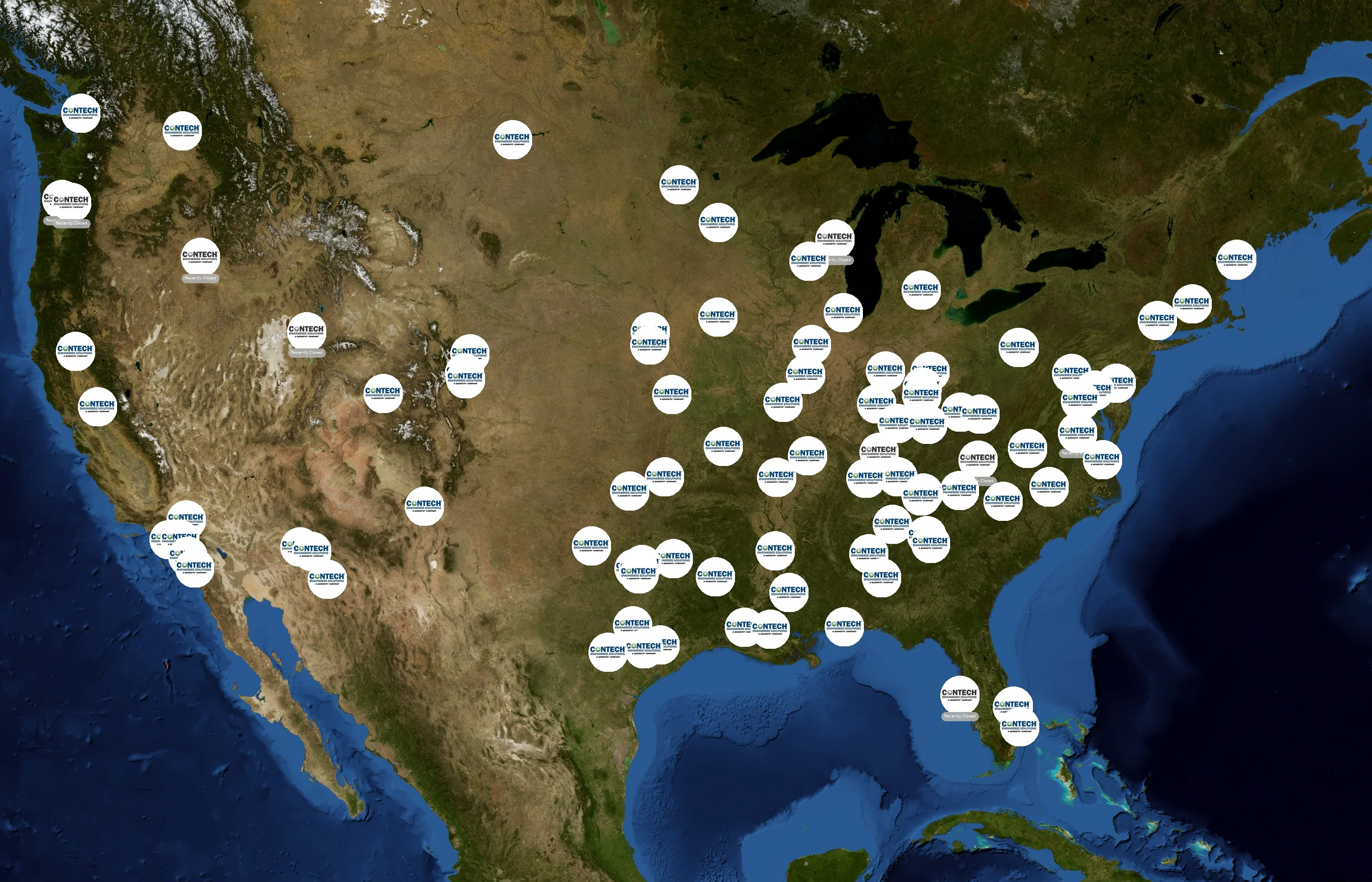 Contech Engineered Solutions state distribution