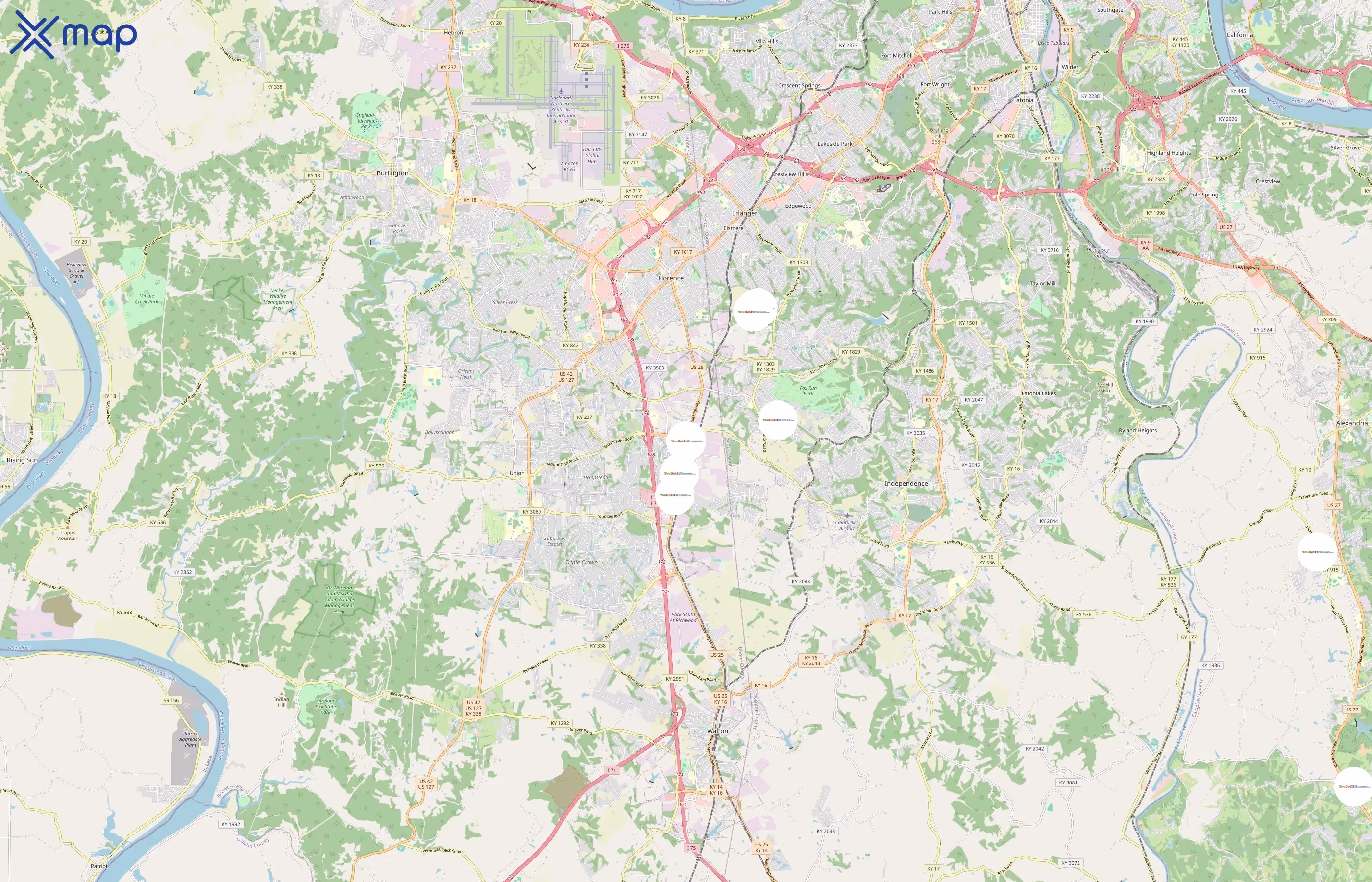 You Got It Homes area coverage