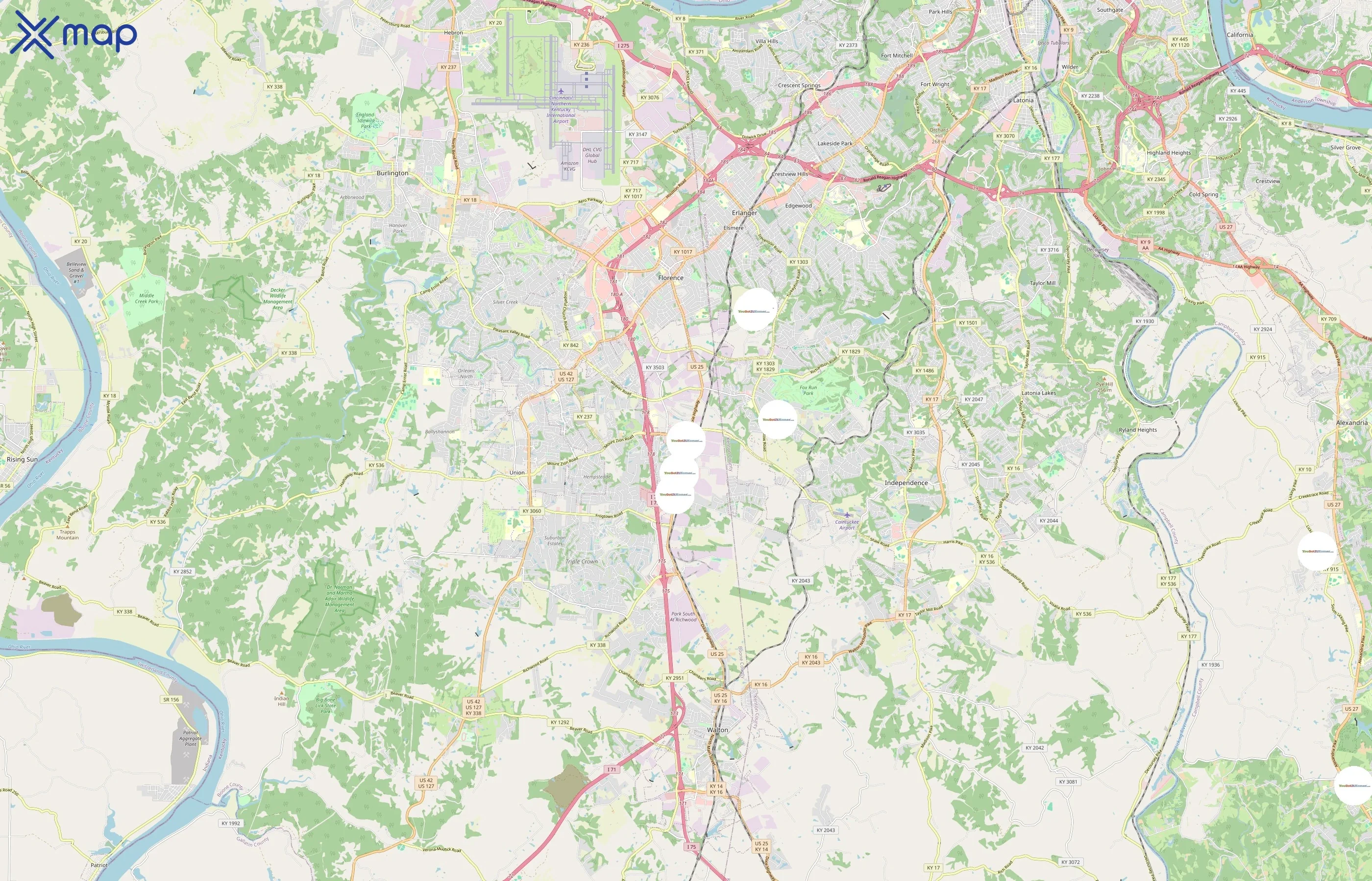 You Got It Homes area coverage