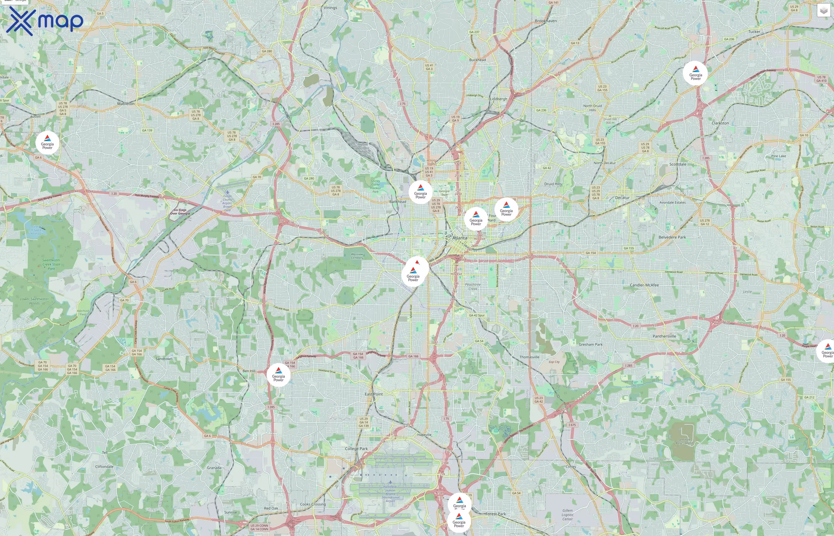 Georgia Power traffic data