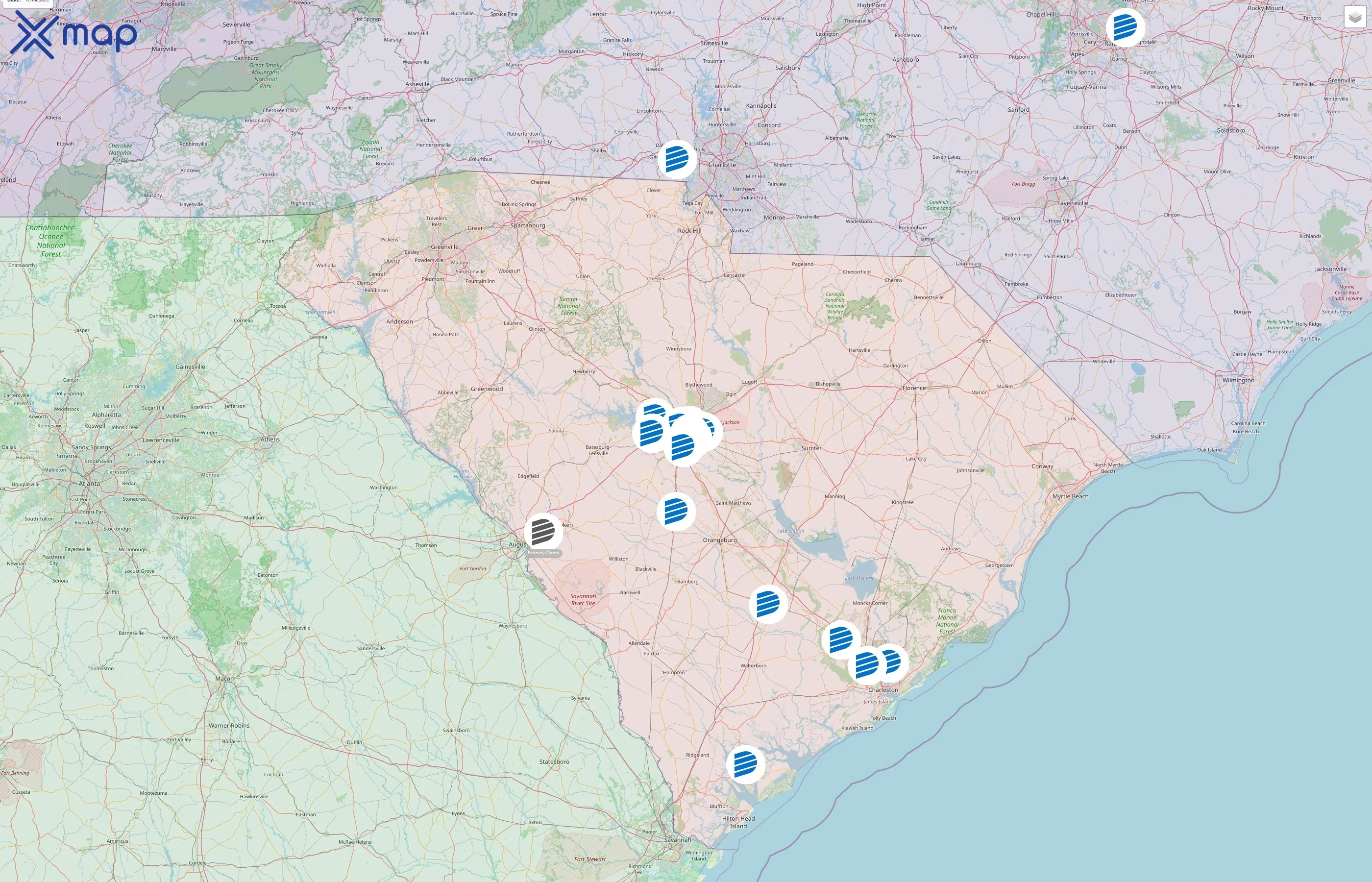 Dominion Energy street hotspots