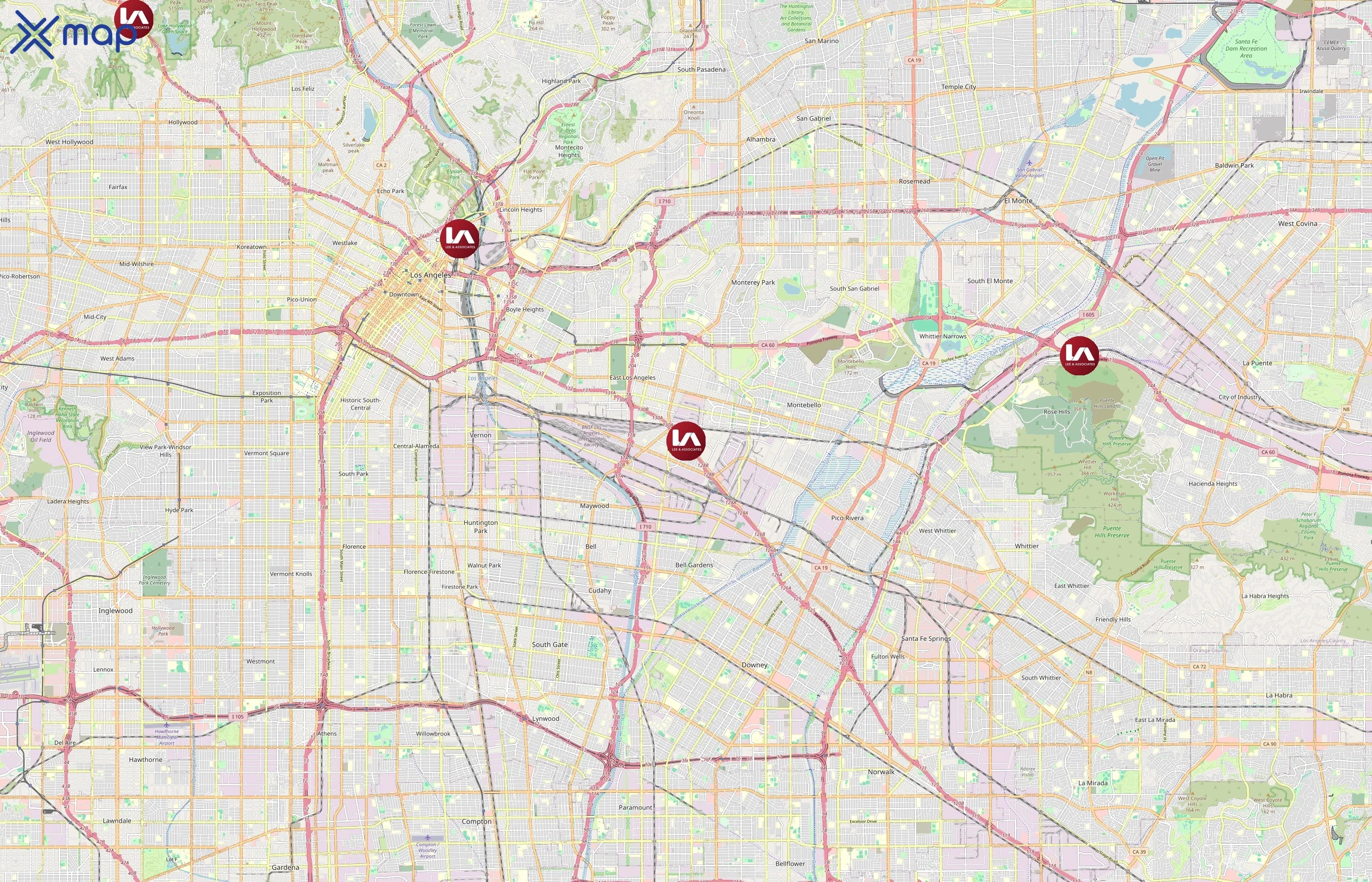Lee & Associates area coverage