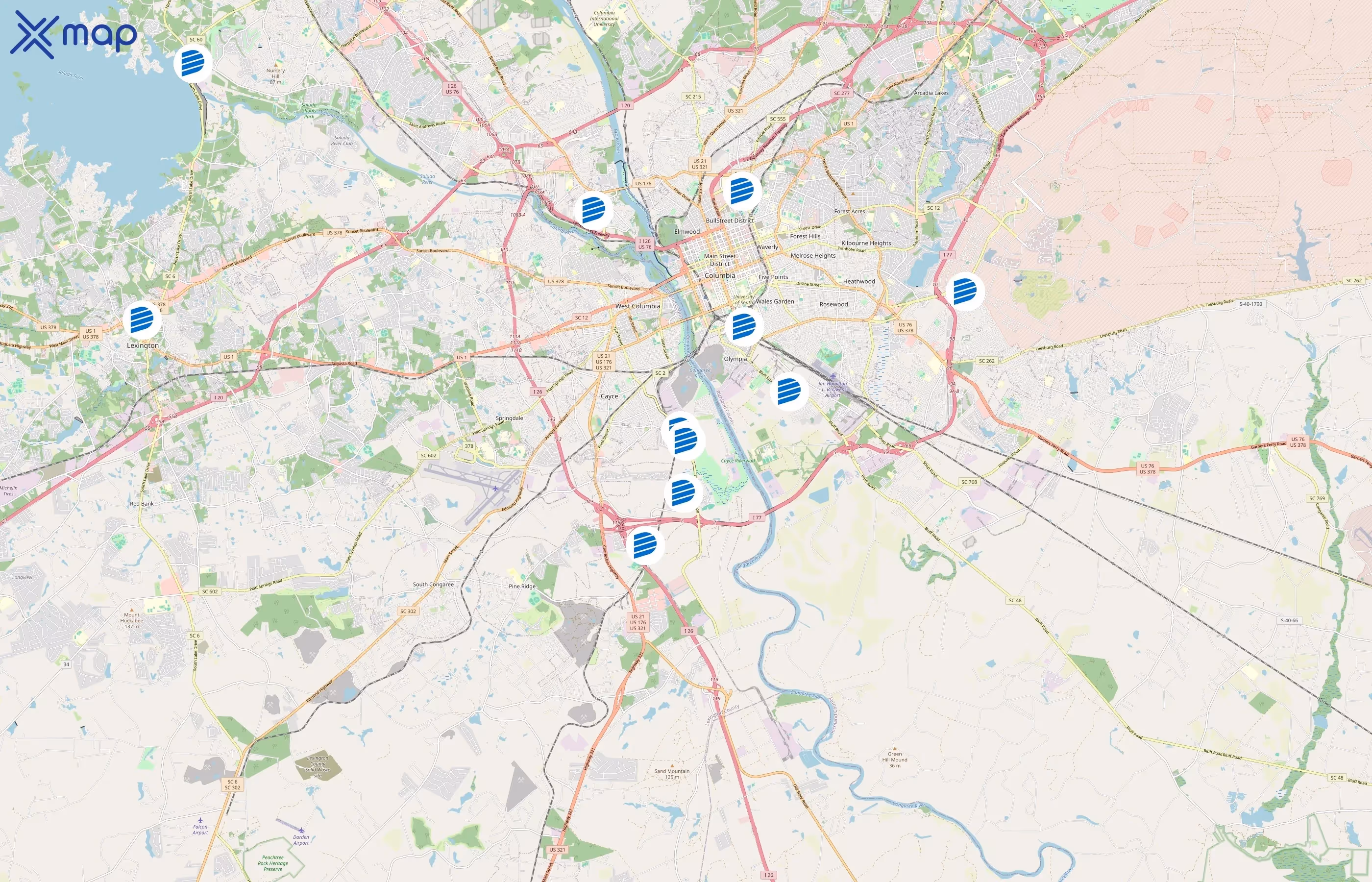 Dominion Energy area coverage