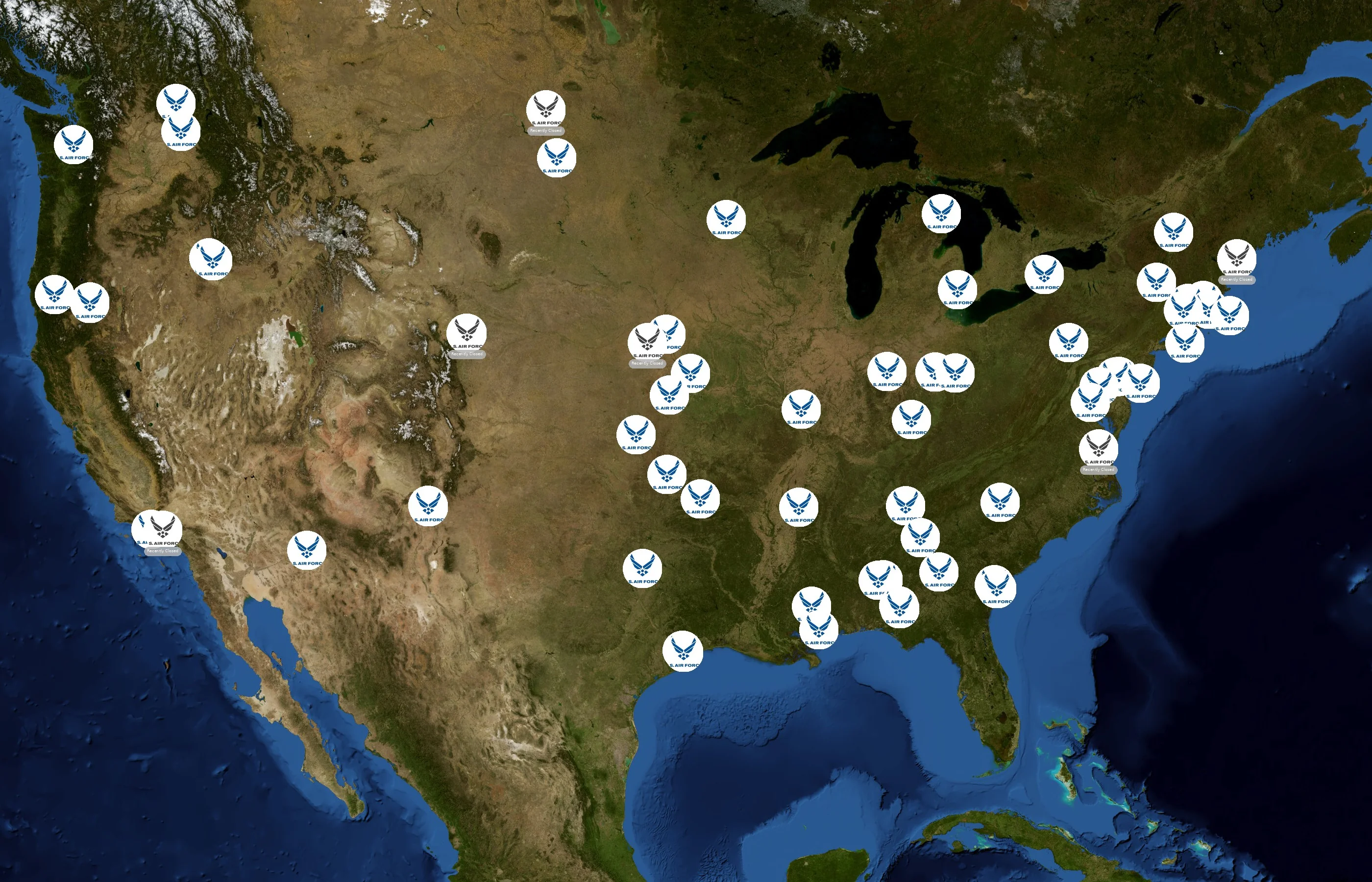 Air National Guard state distribution