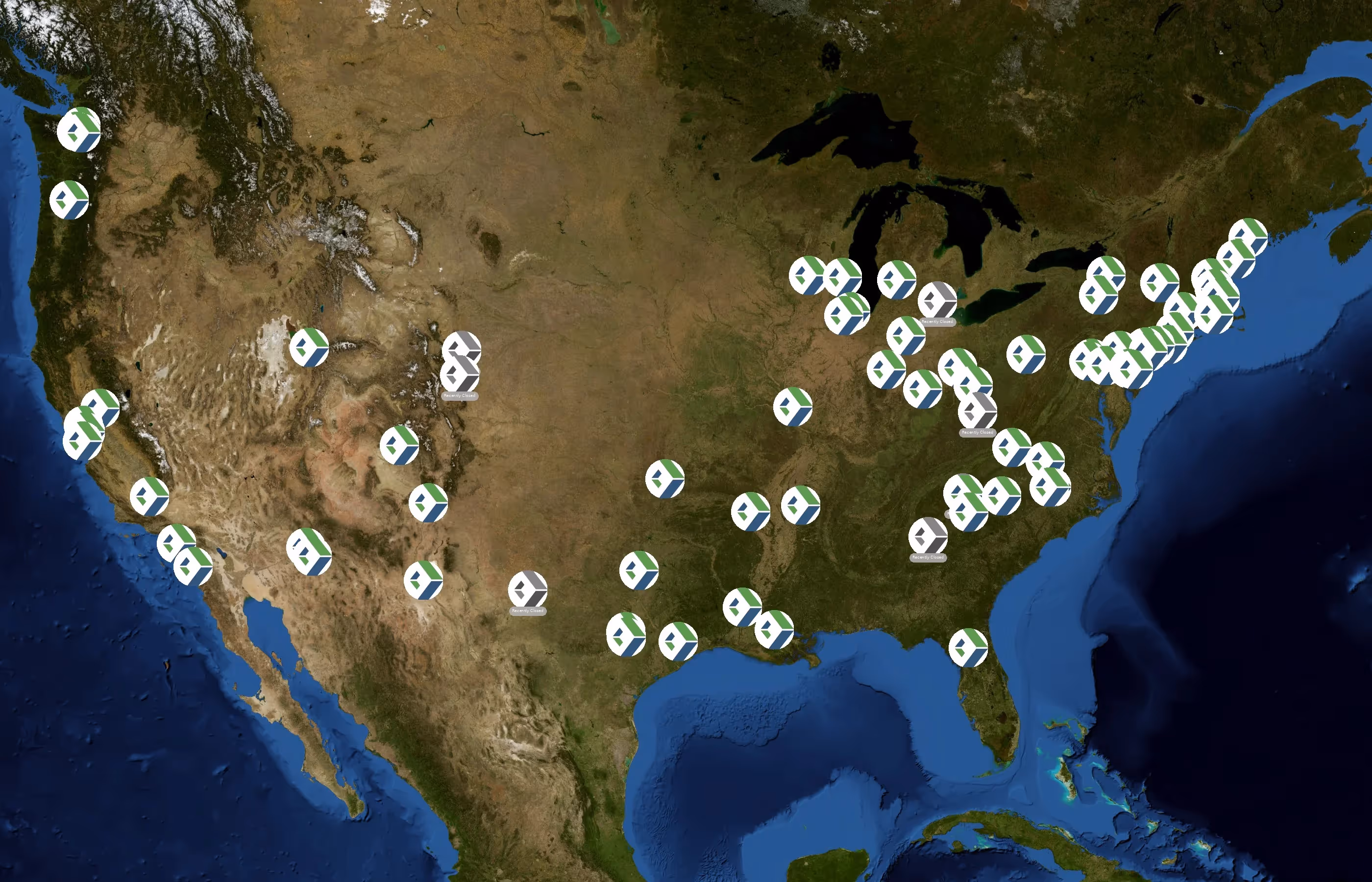 TRC Companies state distribution