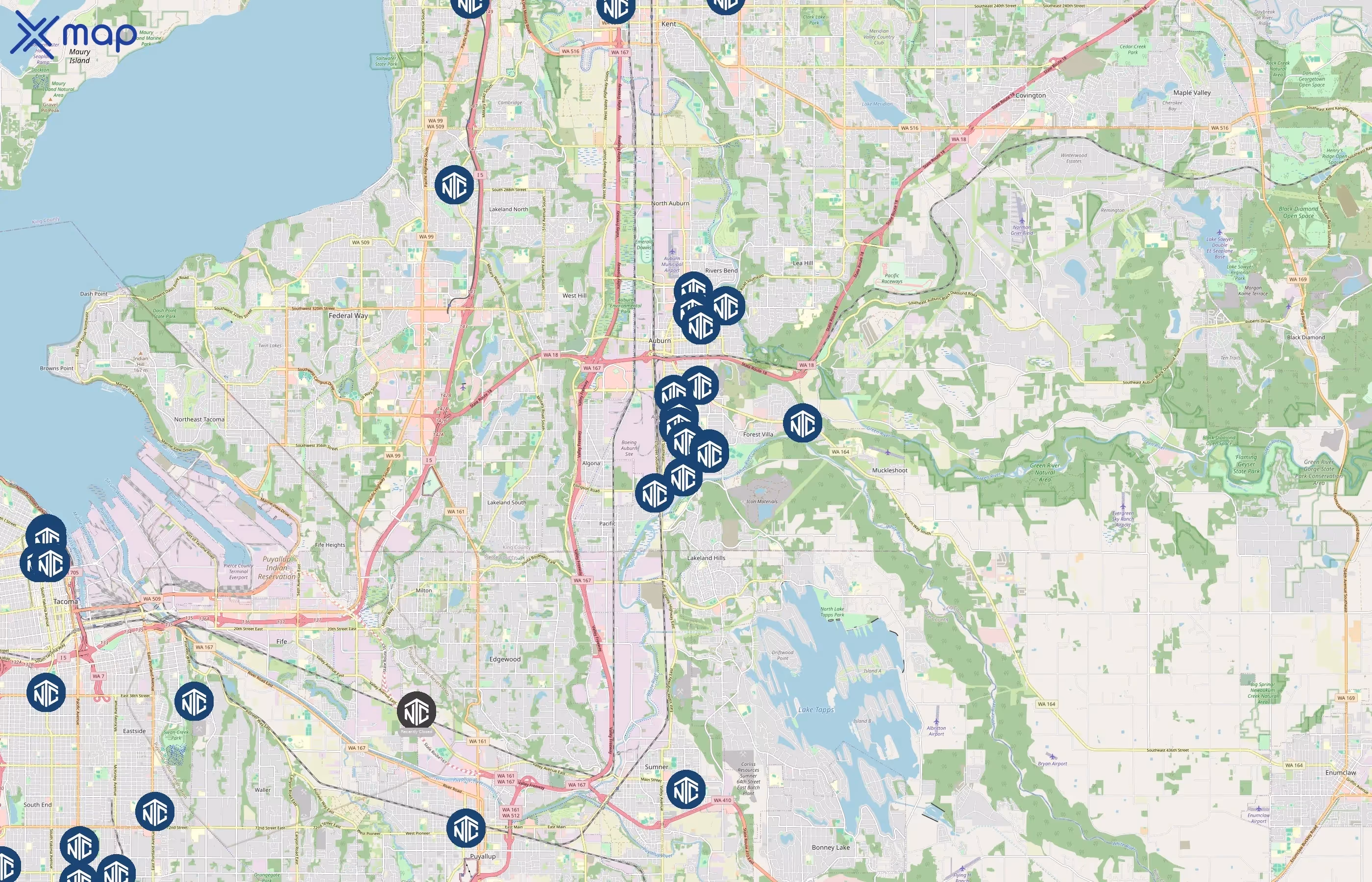 The Neiders Company area coverage