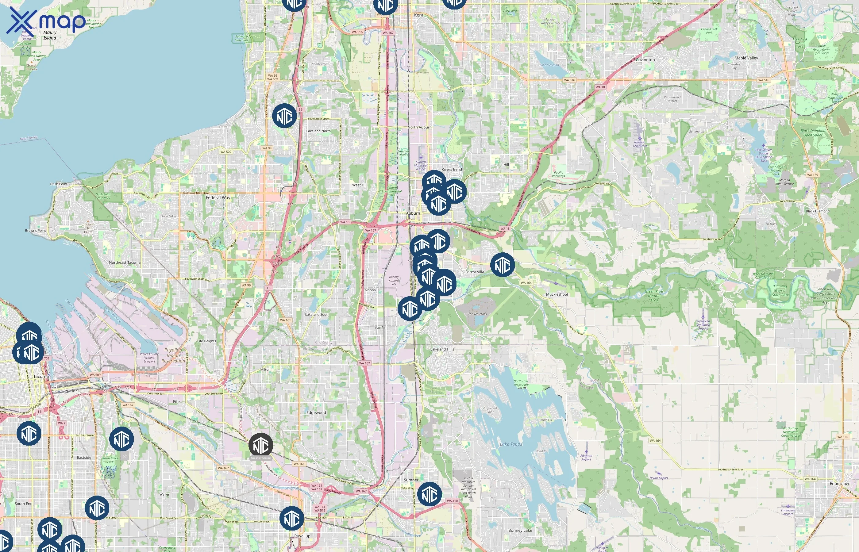The Neiders Company area coverage