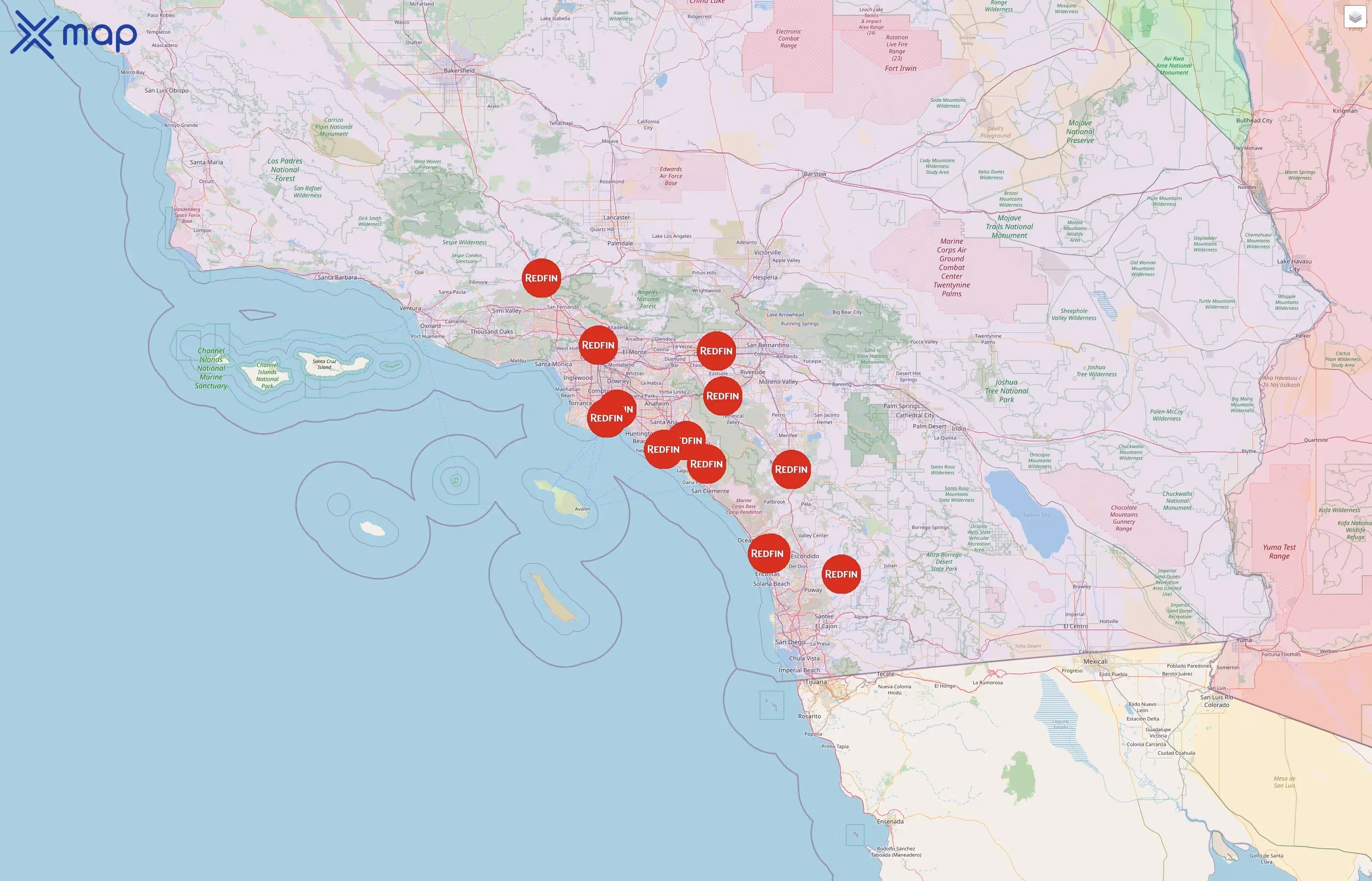 Redfin street hotspots