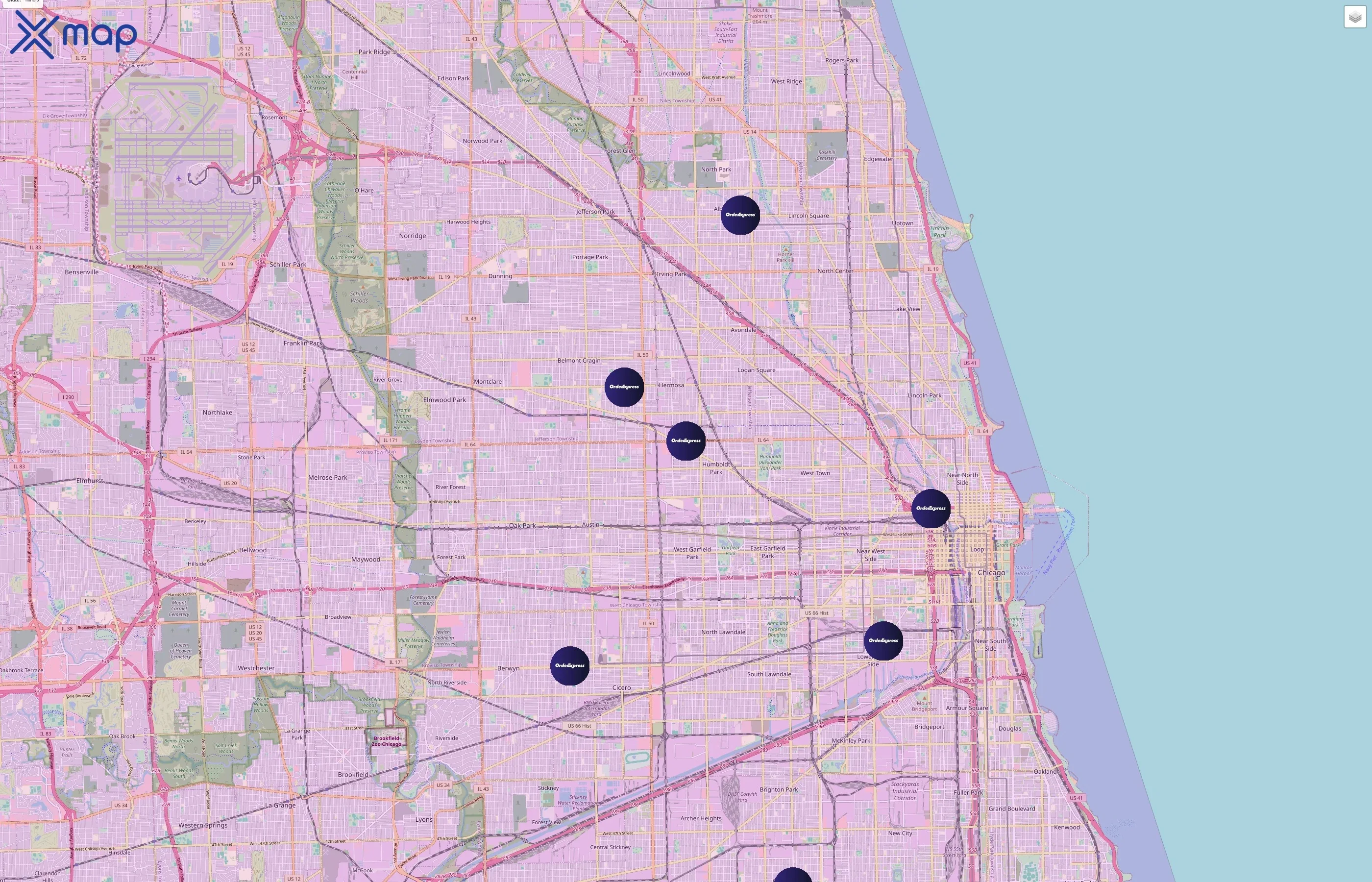 Order Express traffic data