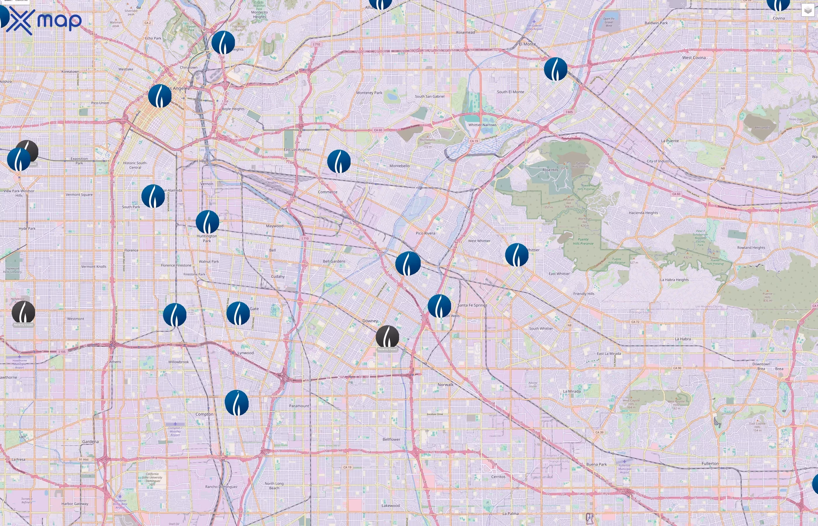 Southern California Gas Company traffic data