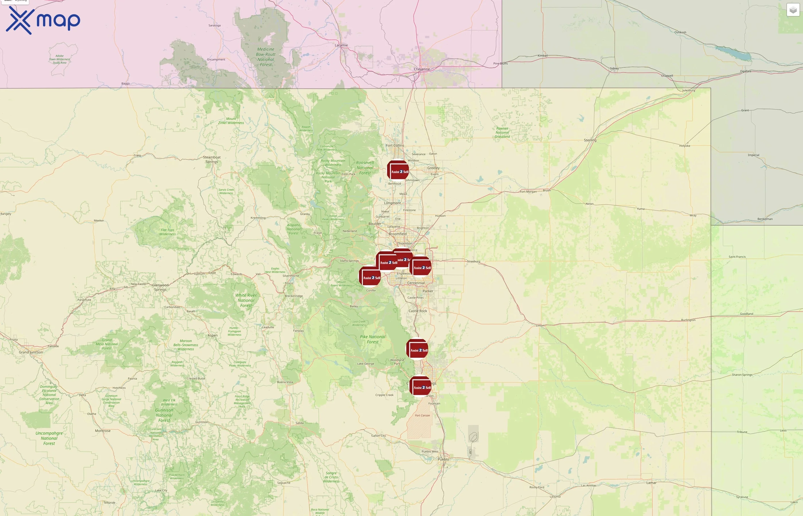 Assist2Sell street hotspots