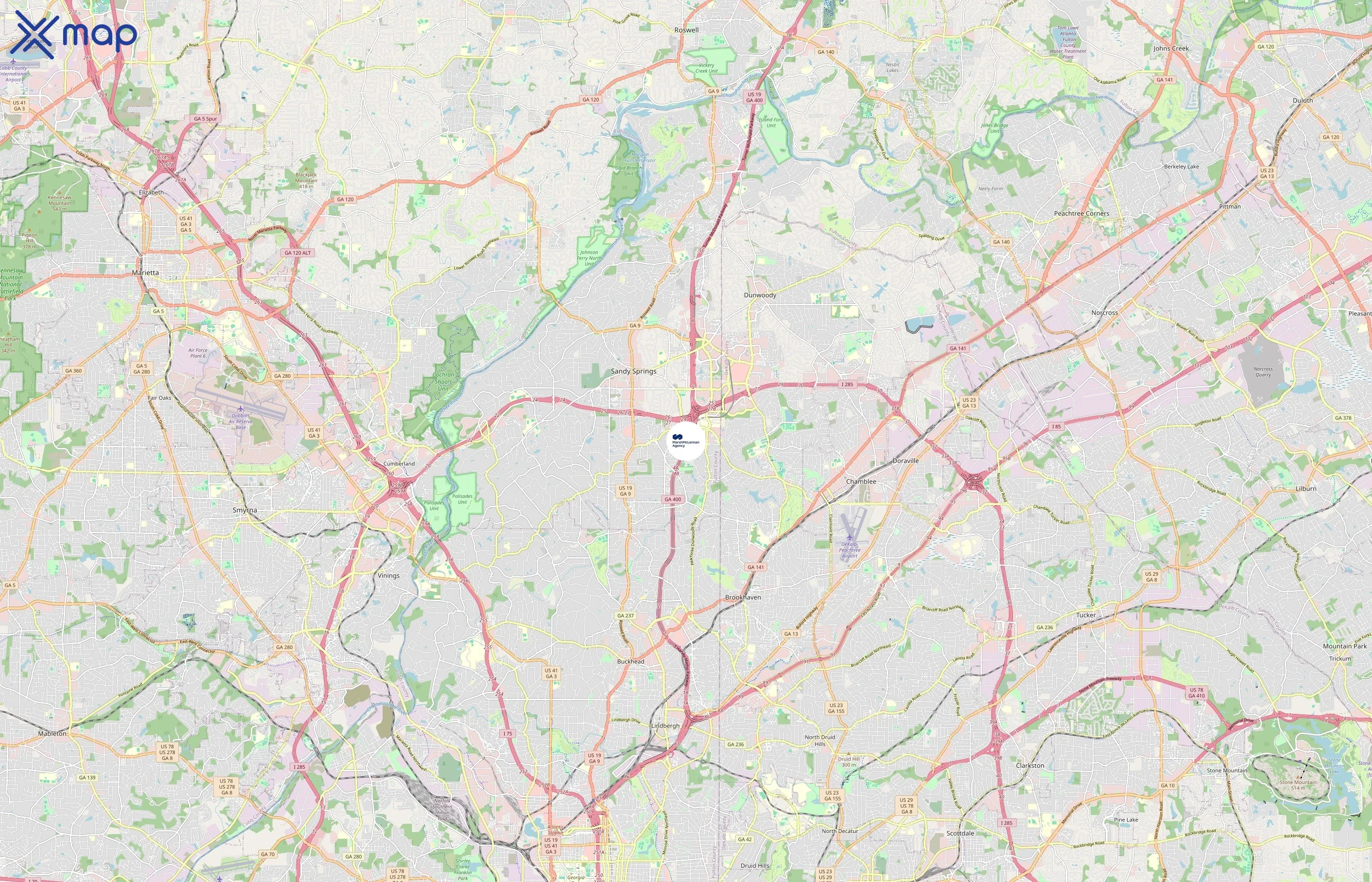 Marsh McLennan Agency area coverage