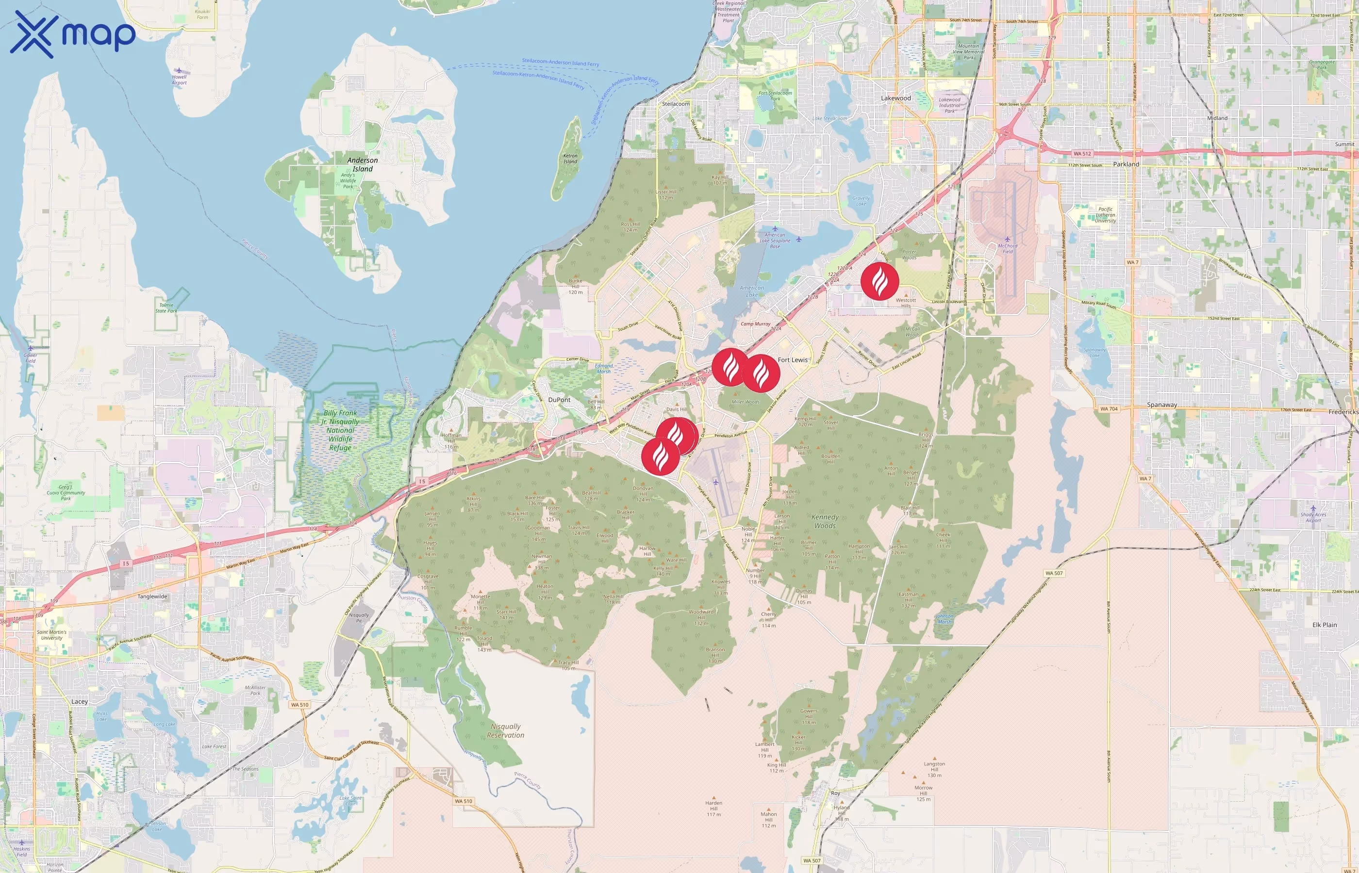 Liberty Military Housing area coverage