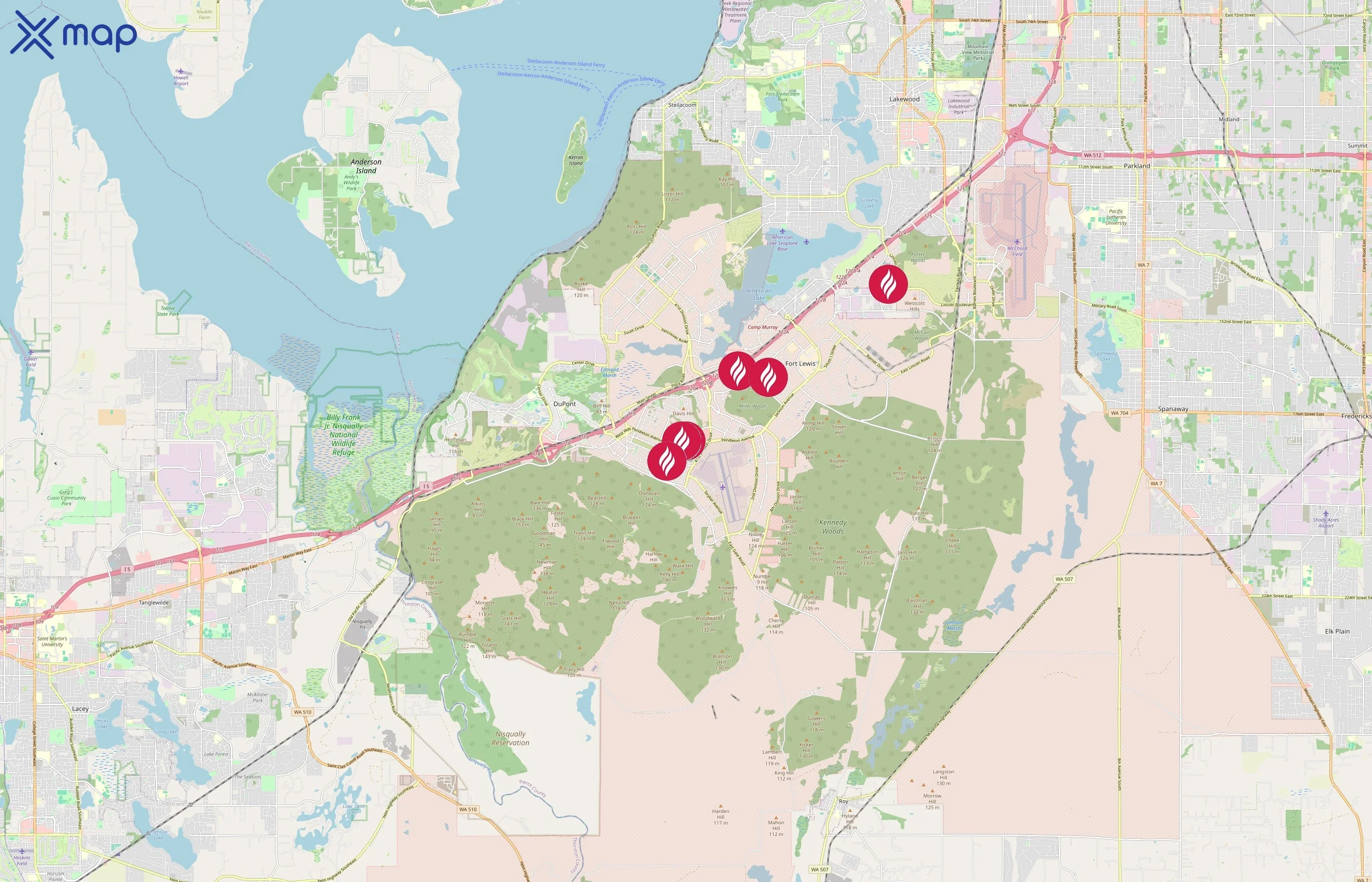 Liberty Military Housing area coverage