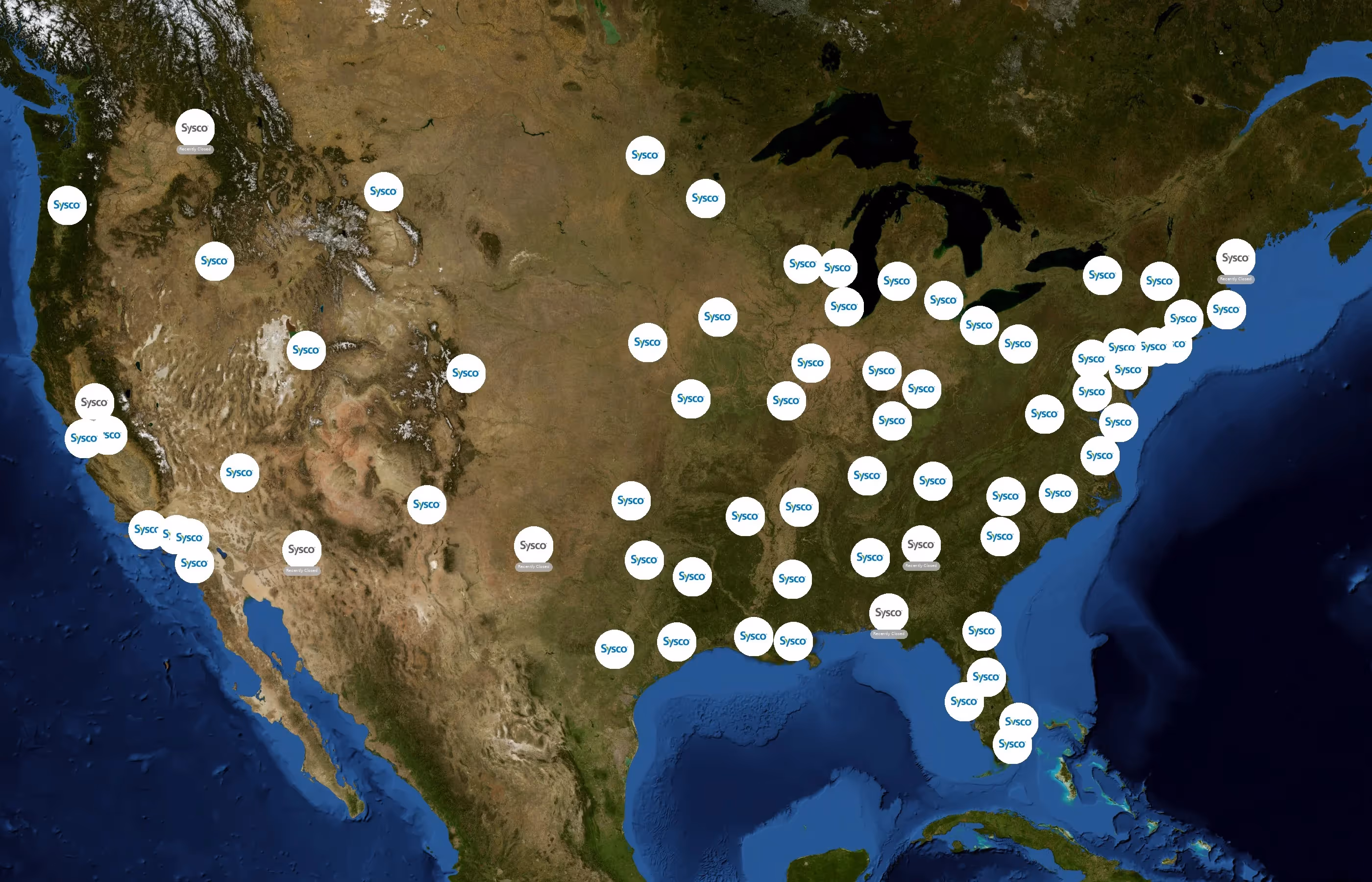Sysco state distribution