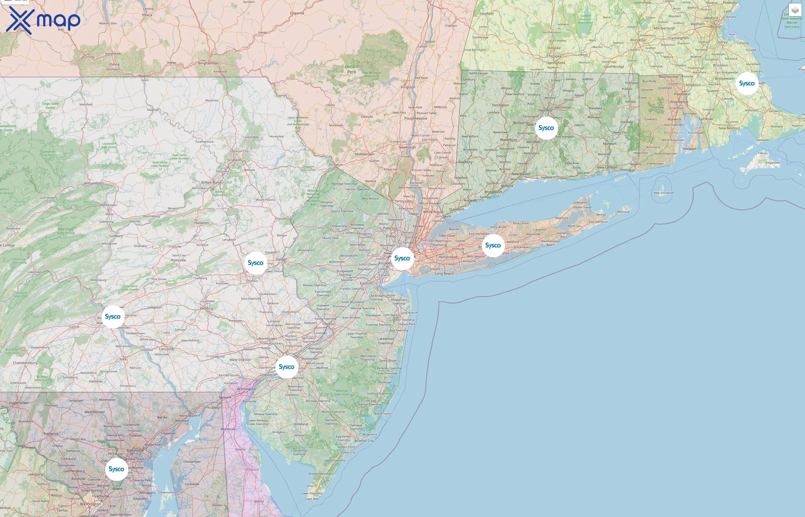 Sysco street hotspots