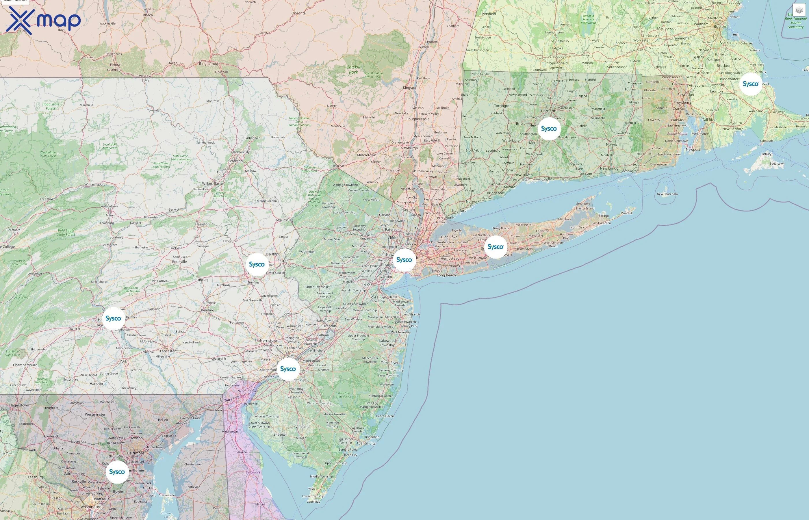 Sysco street hotspots