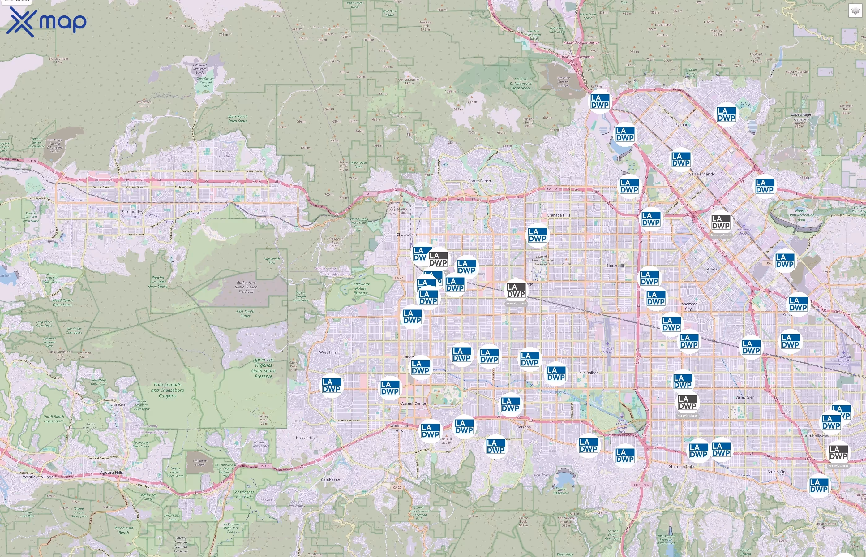 Los Angeles Department of Water and Power traffic data